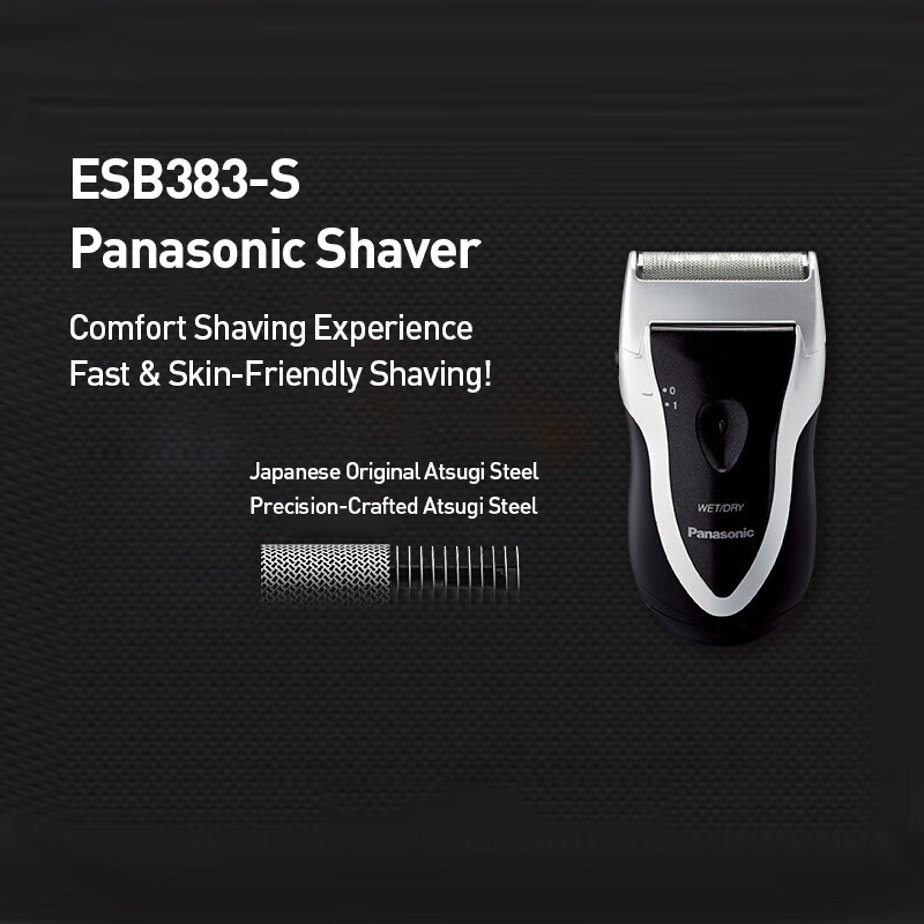 Panasonic Portable Electric Shaver For Men Wet Dry Shaver Battery Powered Travel Razor 2