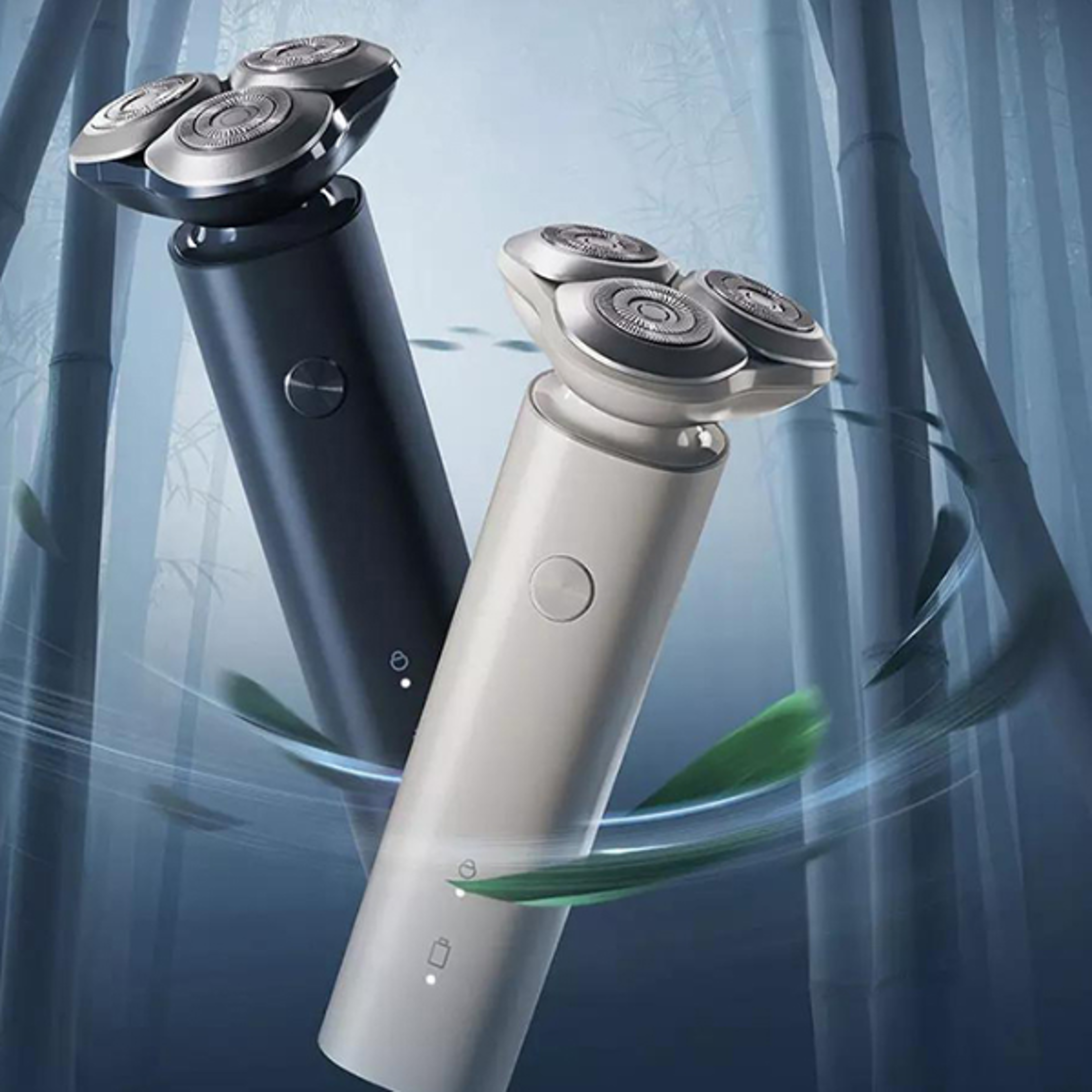electric shaver wet dry shaver with floating heads