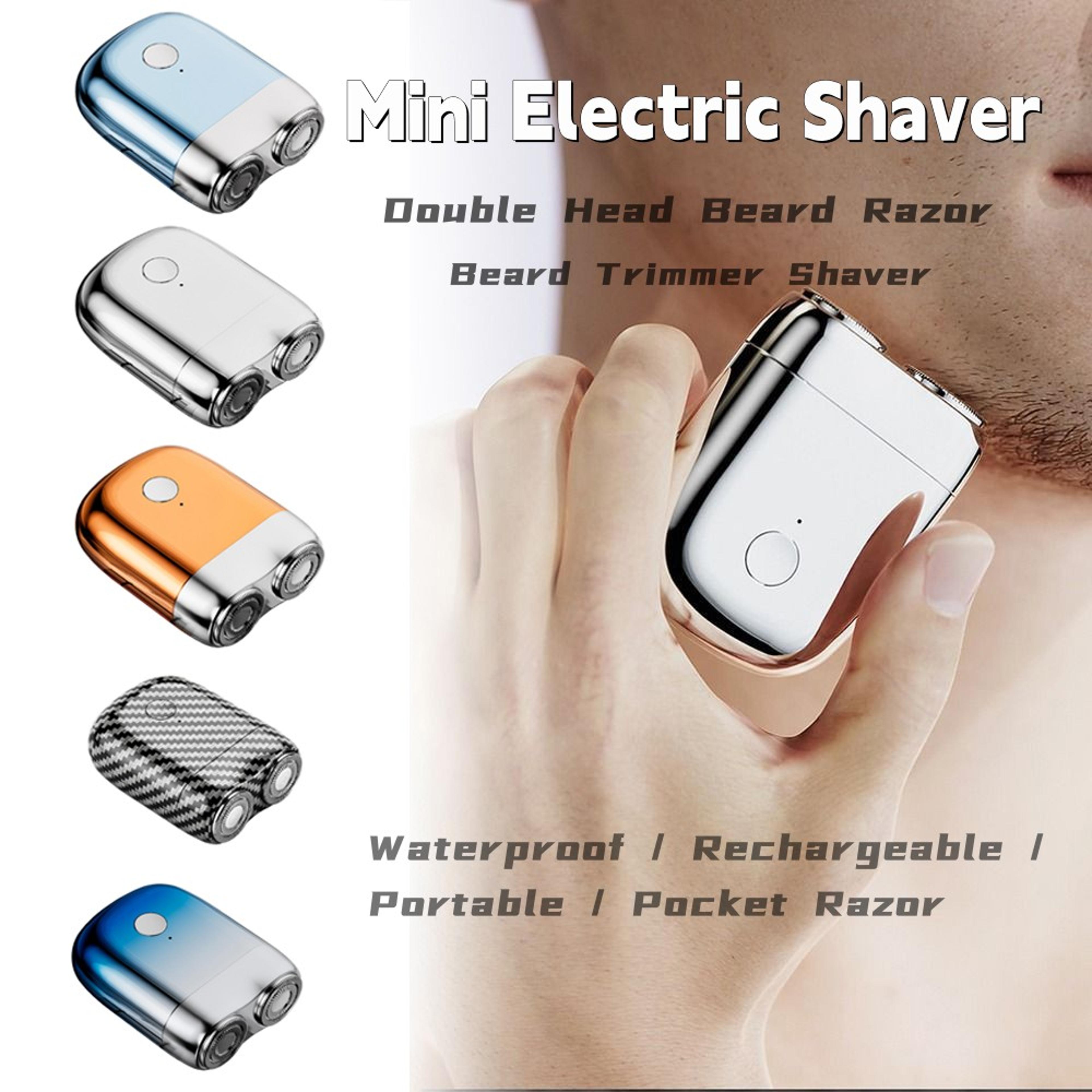 Mini Electric Shaver Portable Beard Trimmer Waterproof Pocket Razor For Travel 4