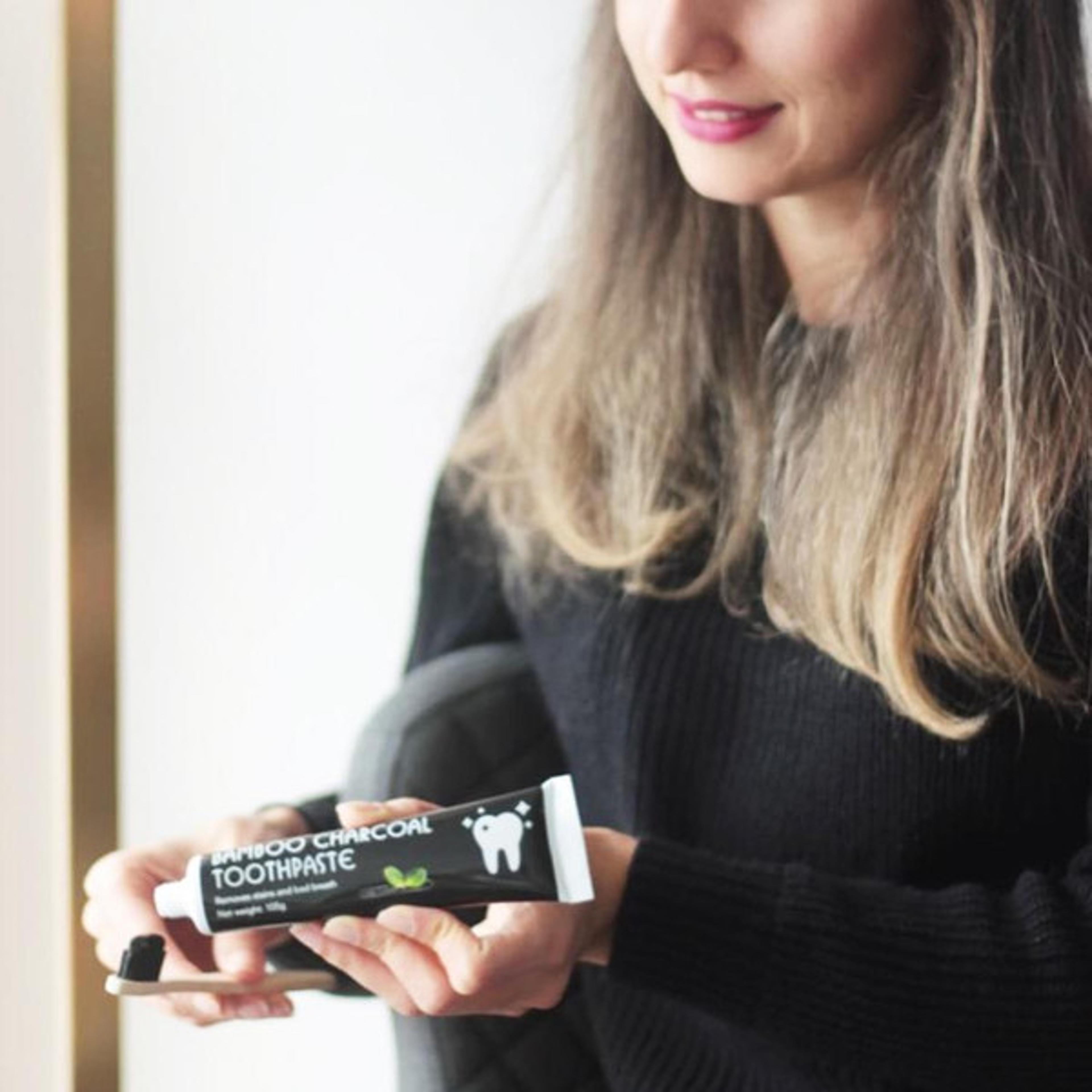 bamboo charcoal toothpaste for teeth whitening