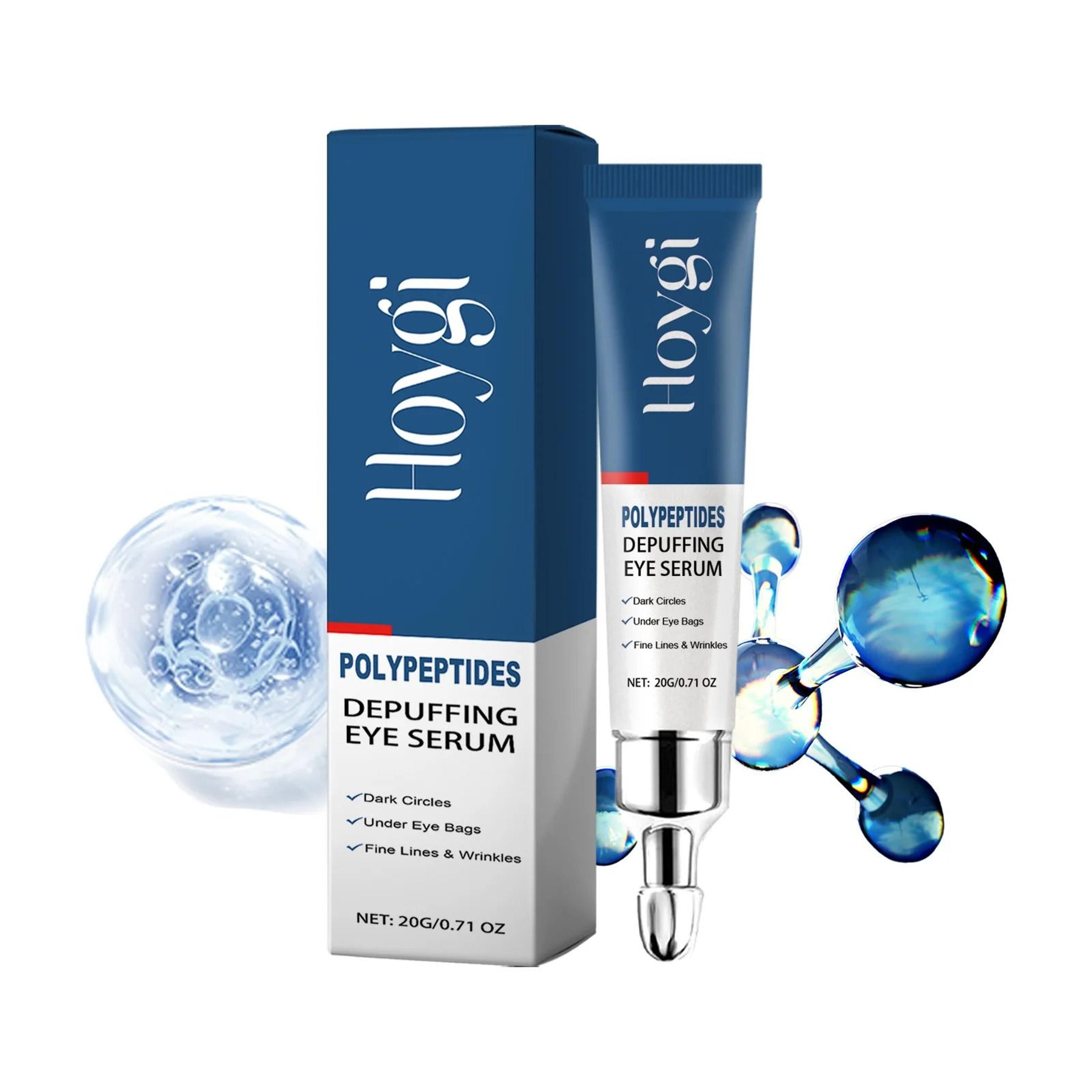 instant eye repair serum – moisturizing eye cream for dark circles, fine lines & under eyes skin care