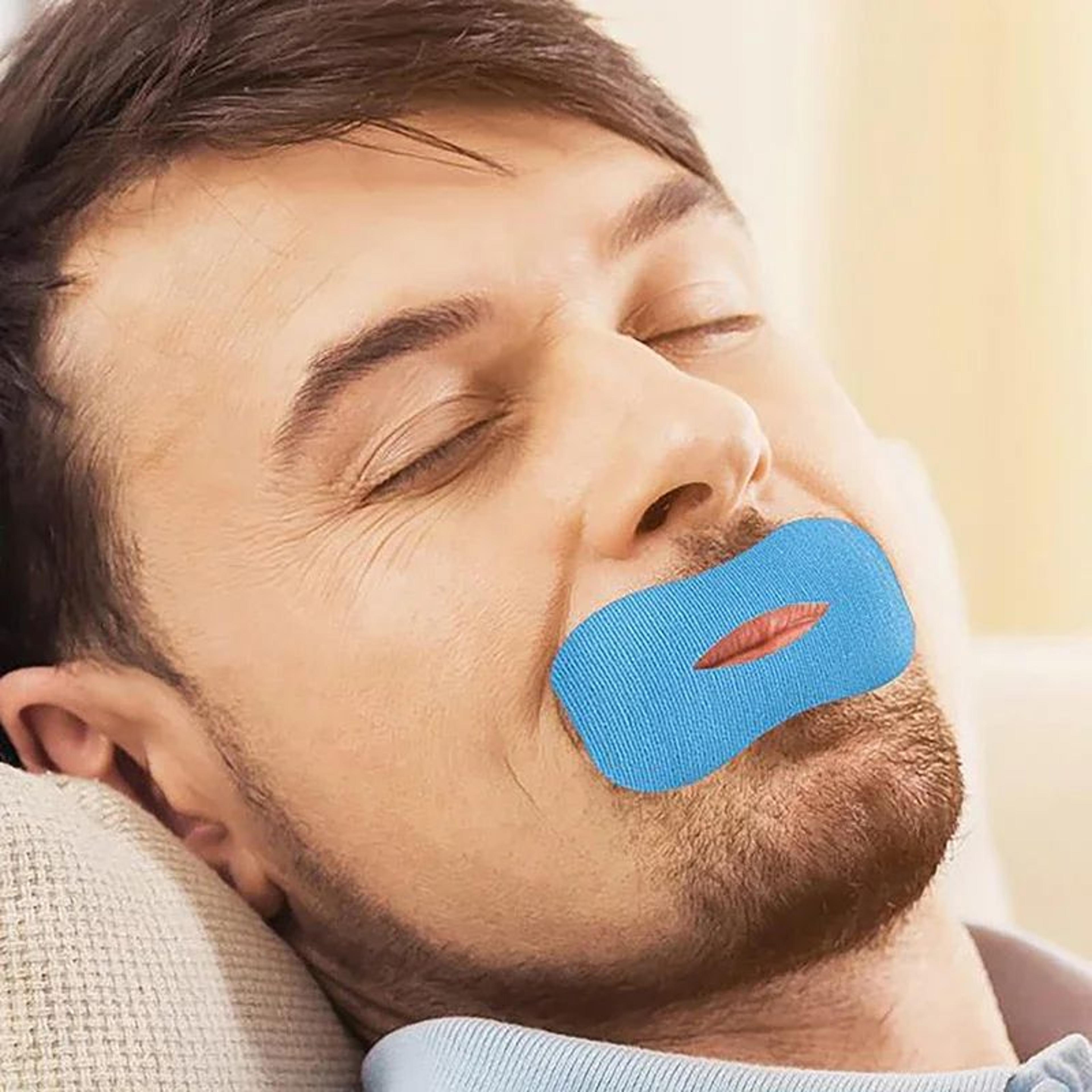 anti-snoring sleep strips sticker – gentle mouth seal tape to stop snoring & improve sleep