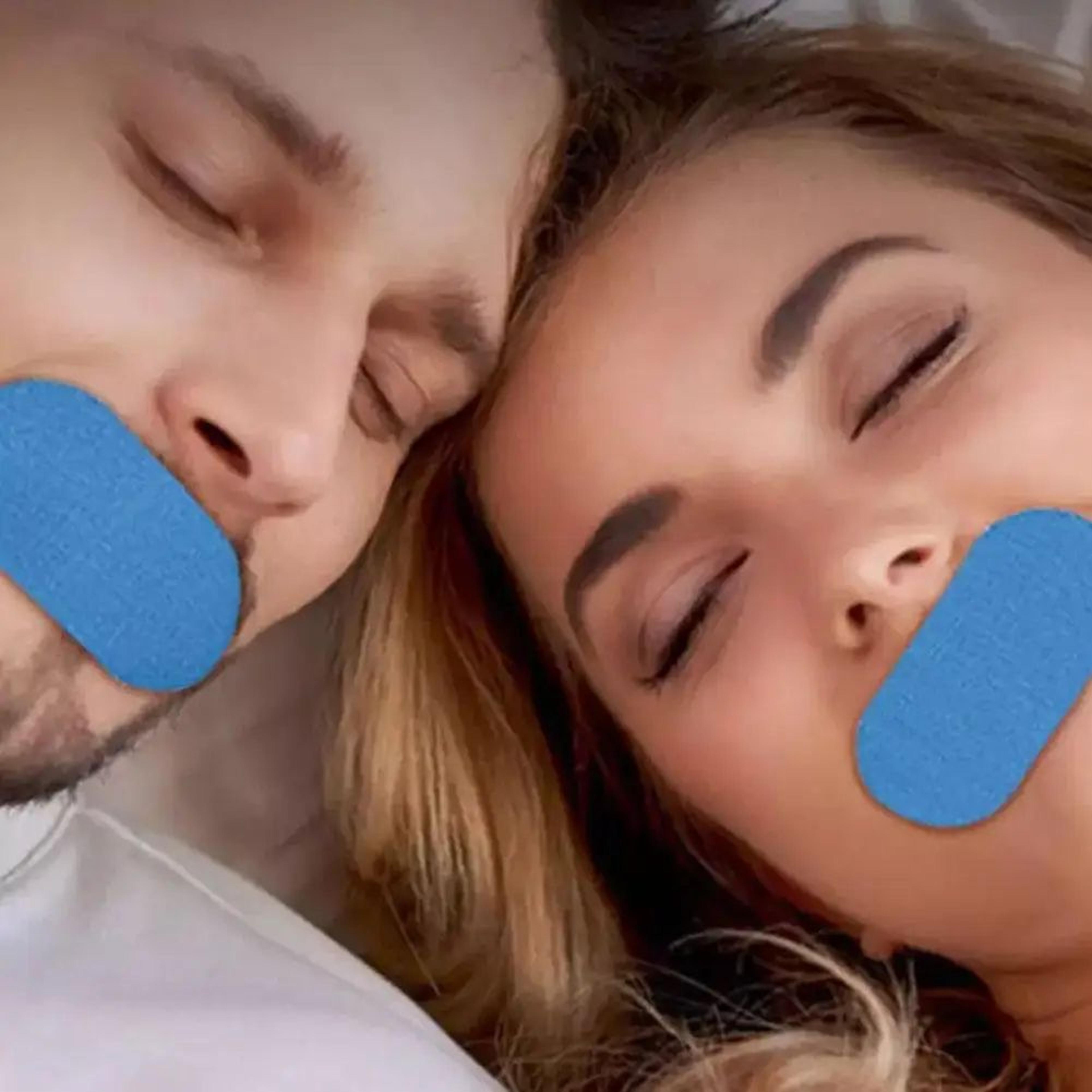 anti snoring sticker for better sleep, improve mouth breathing with nighttime sleep mouth correction tape