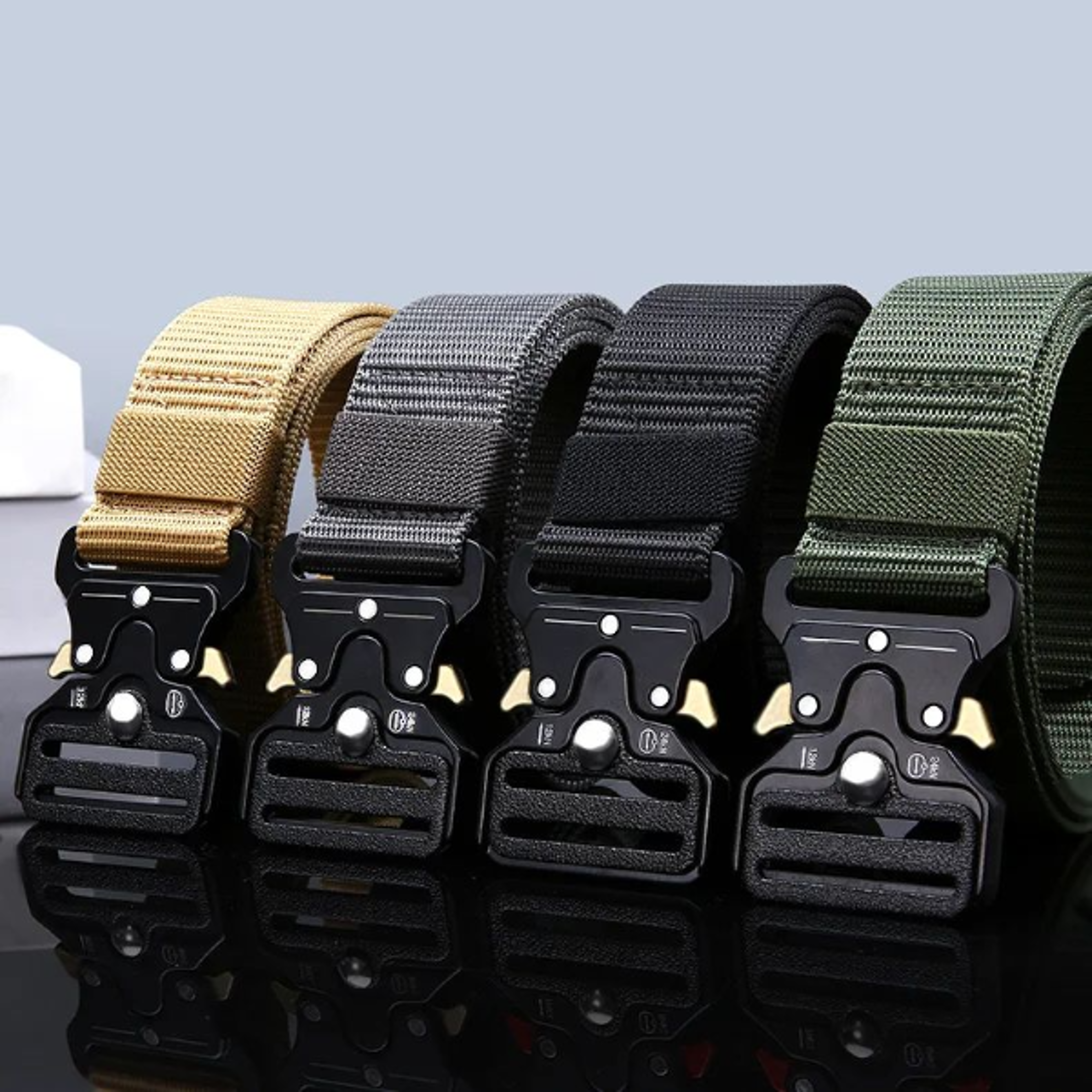 versatile tactical belts, heavy-duty & adjustable design for outdoor hunting & sports enthusiasts