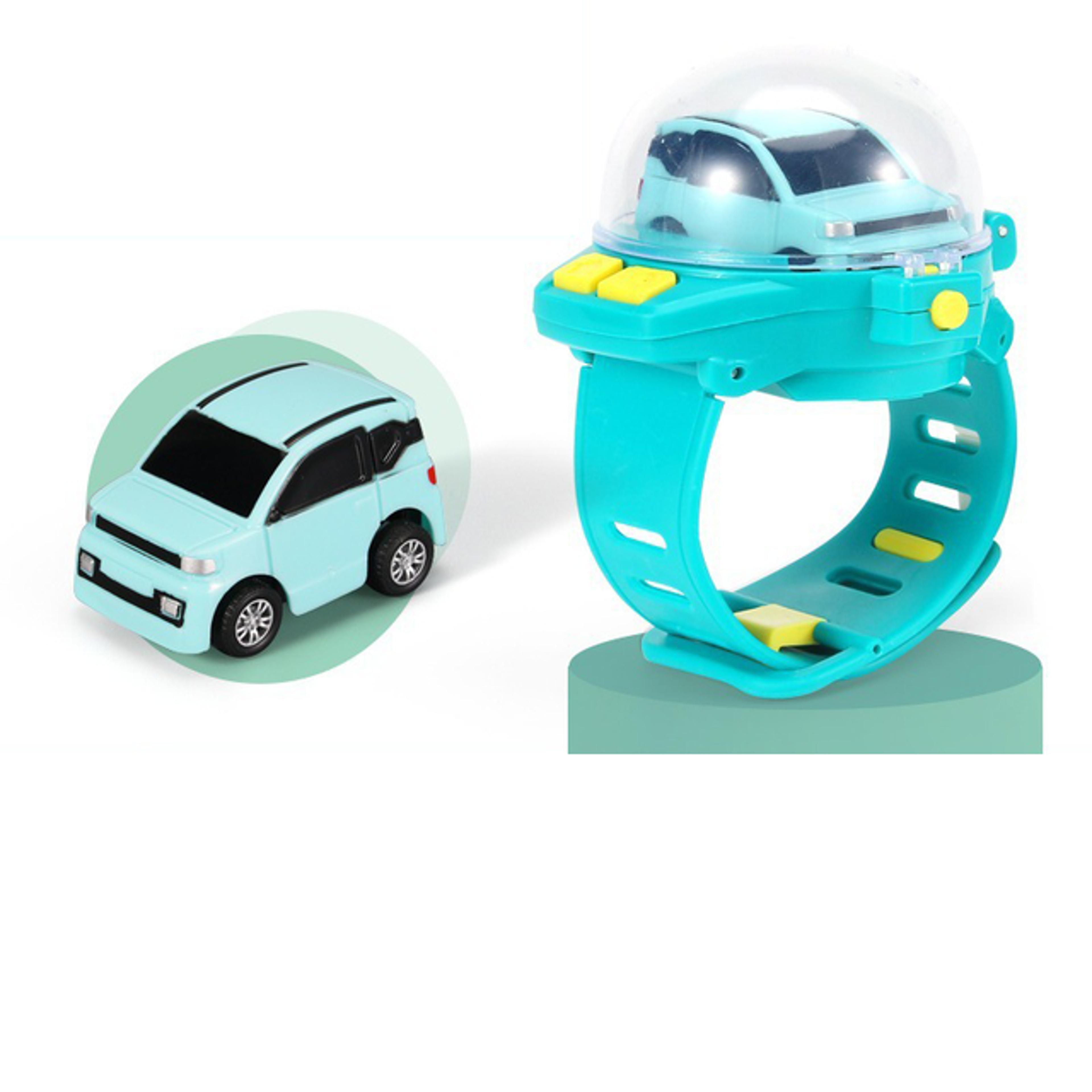 Mini Watch Car Parent Child Interaction Remote Control Car Electric Alloy Childrens Watch Racing To 18