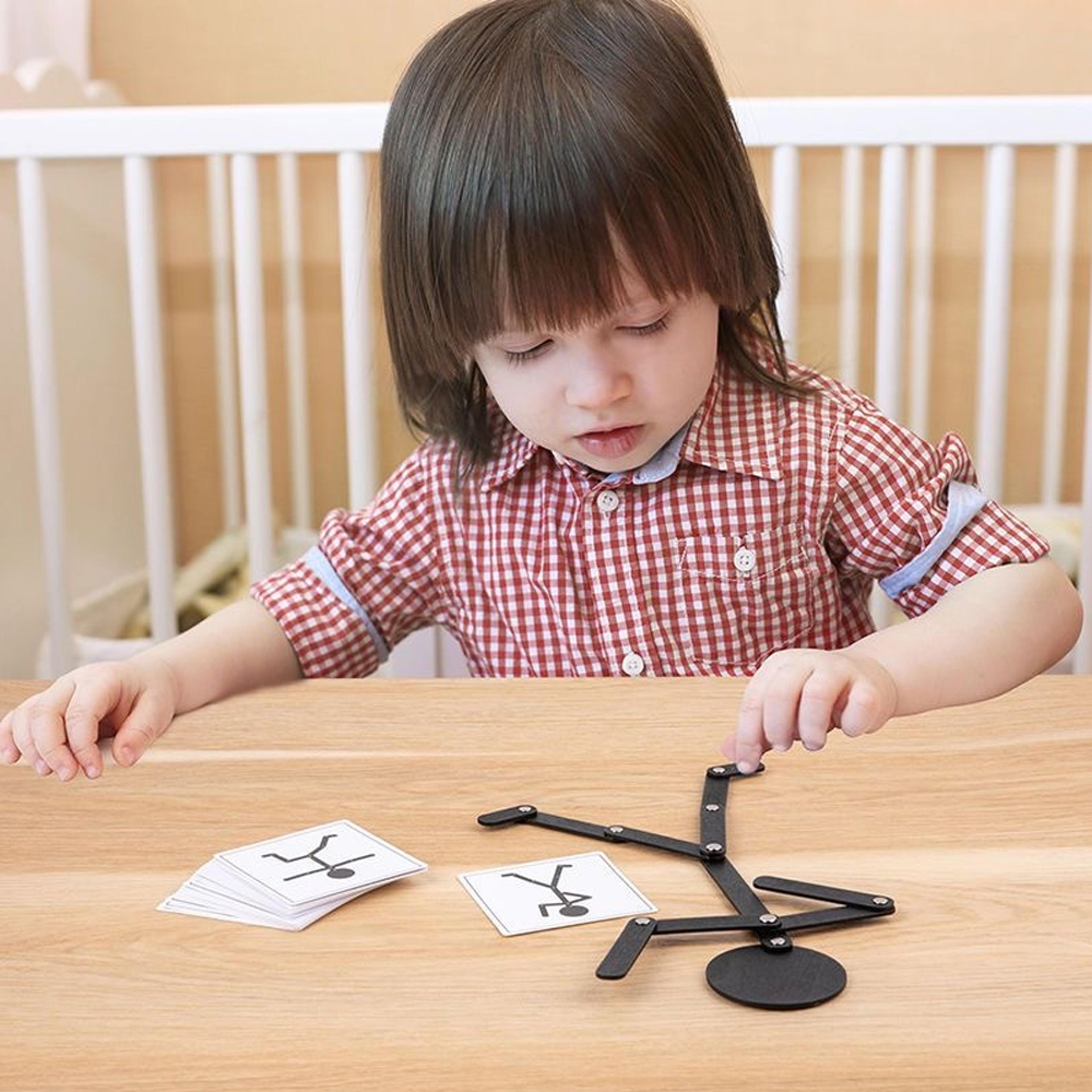 Wooden Early Learning Toy DIY Puzzle Montessori Childrens Toys Educational Game For Babies 4