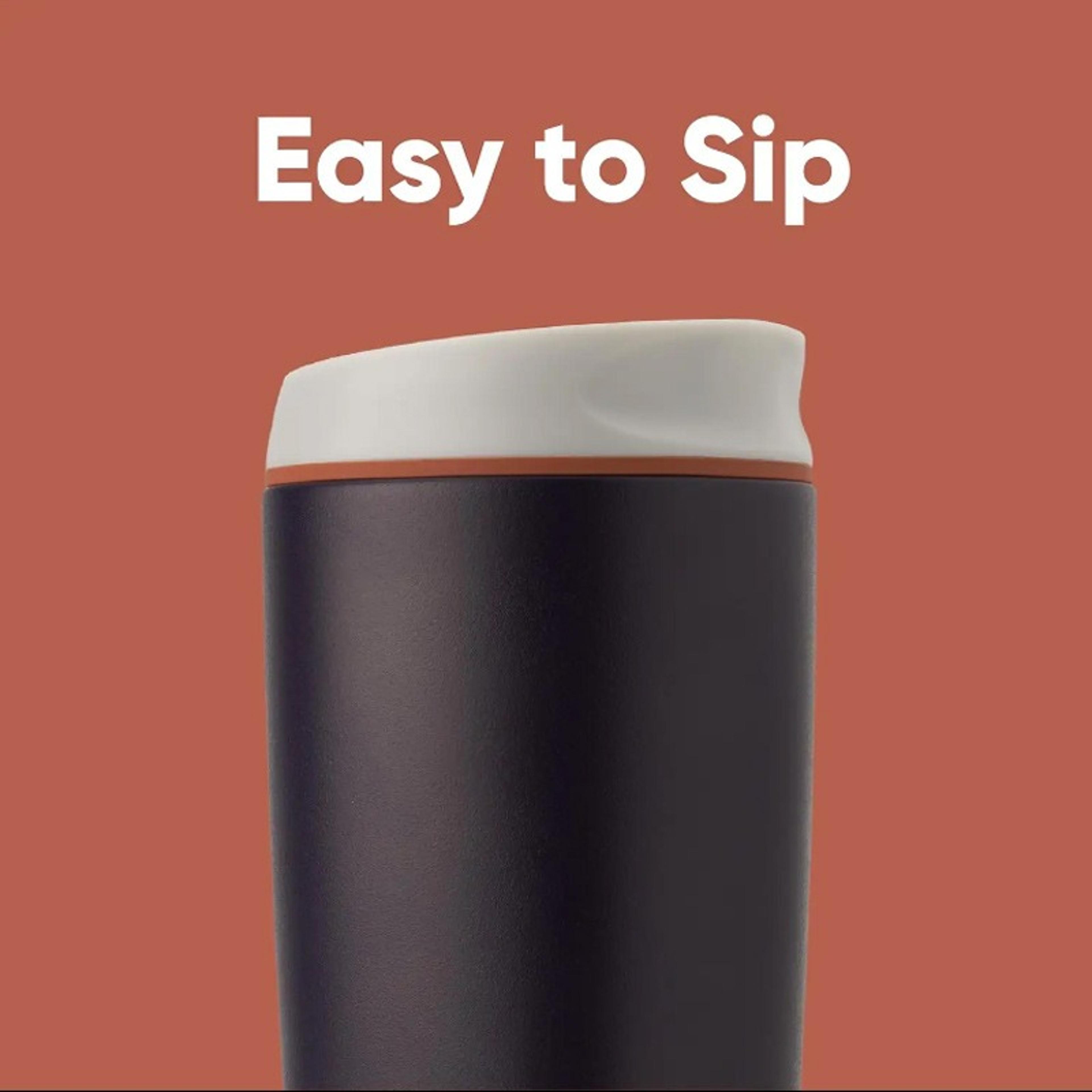 Portable Stainless Steel Vacuum Cup Simple Fashion Coffee Mug Outdoor Sports Cup For Men  Women Cou 2