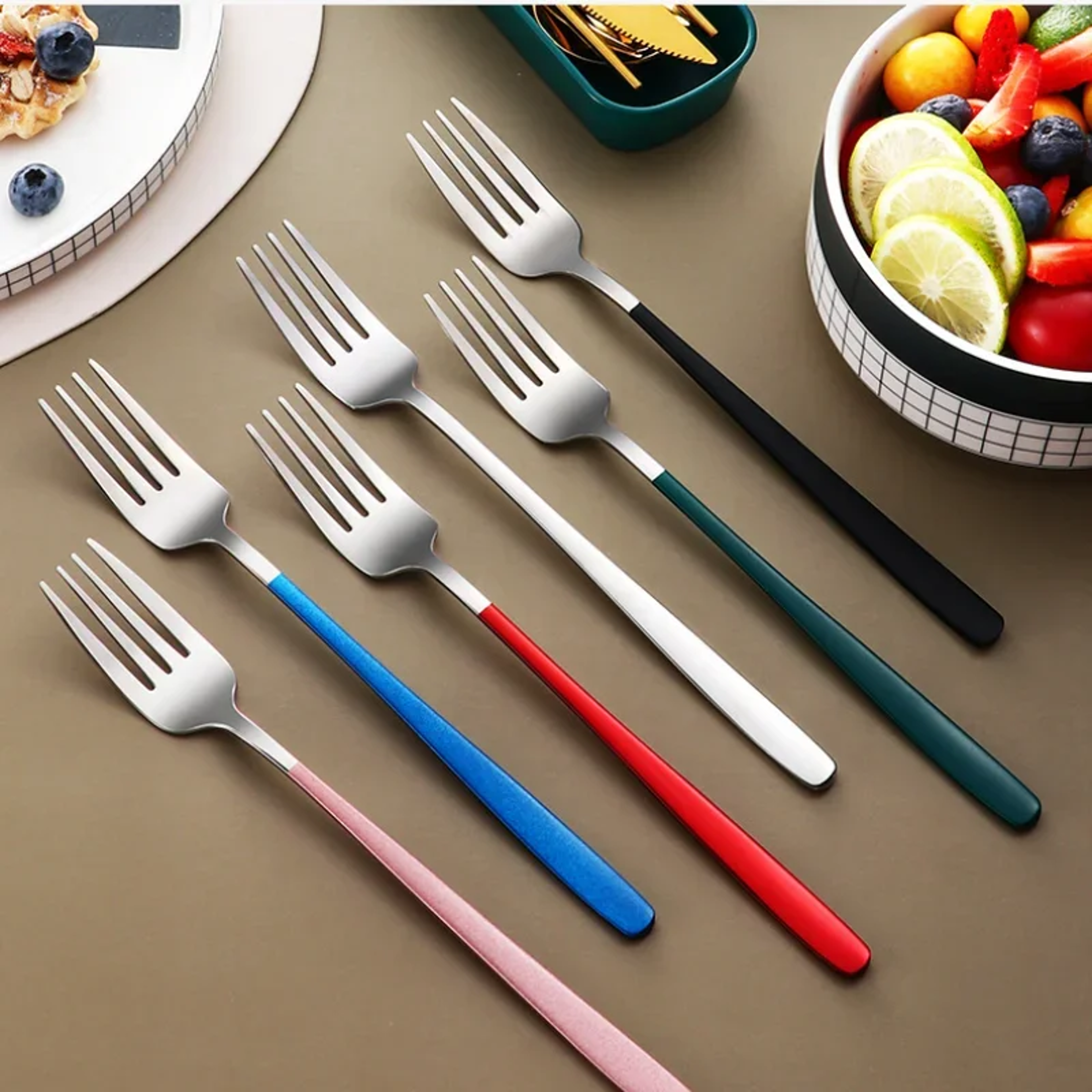 Portable Cutlery Set With Box Stainless Steel Dinner Knife Fork Spoon Chopsticks Fourpiece Tablewar 1