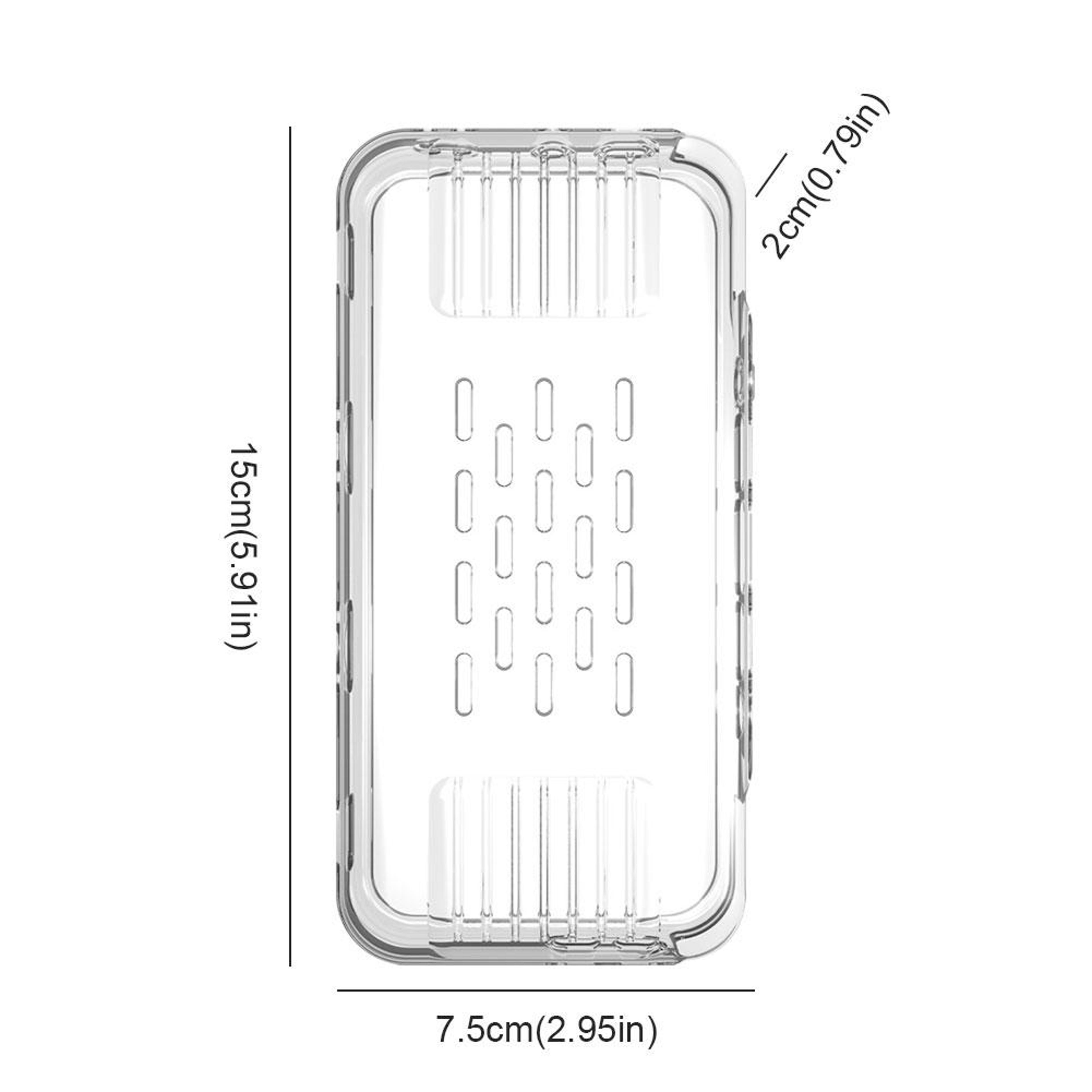 Shockproof TPU Transparent Case For ANBERNIC H Handheld Console  Durable Transparent Protective She 3