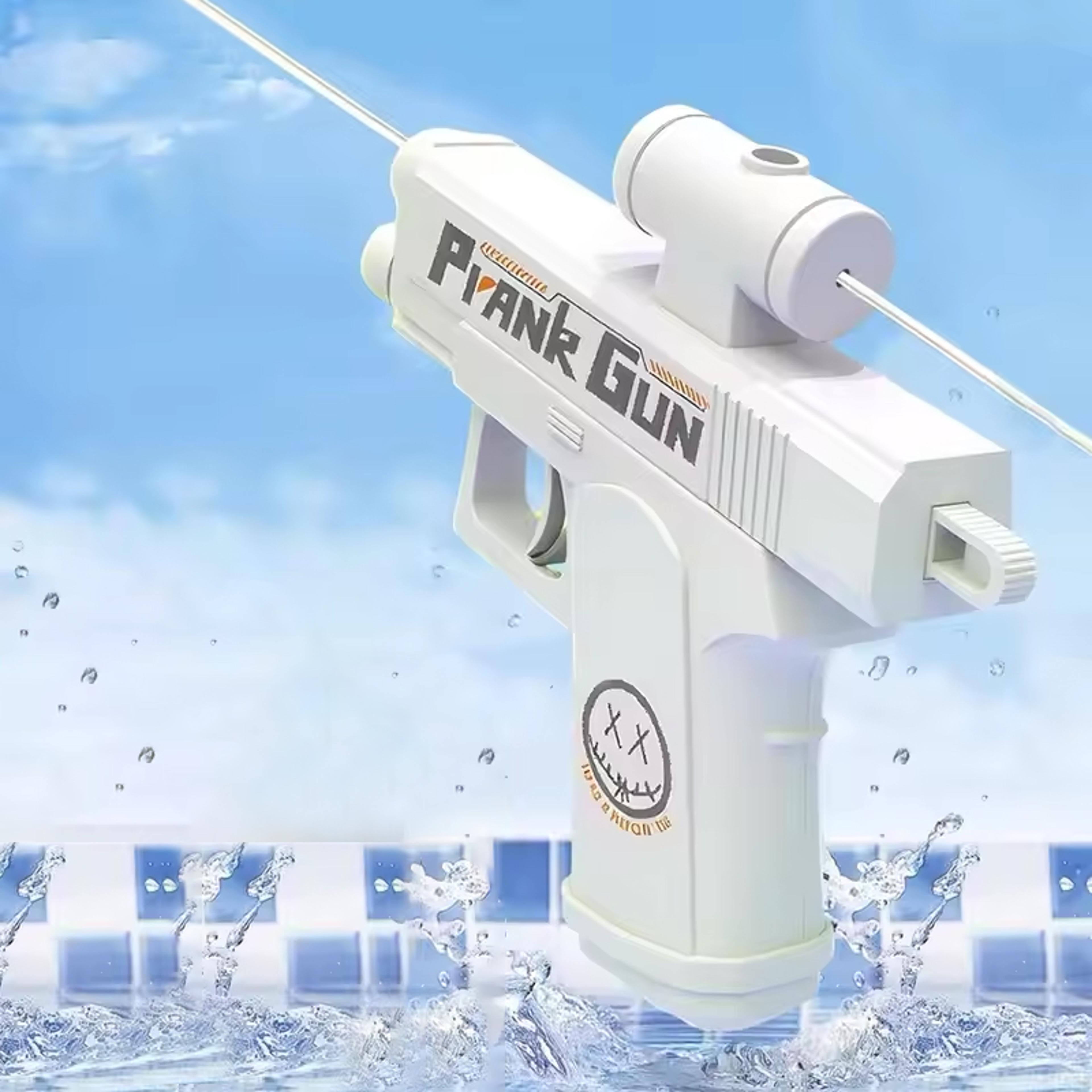 creative double sided reverse water spray gun mini prank toy for summer fun