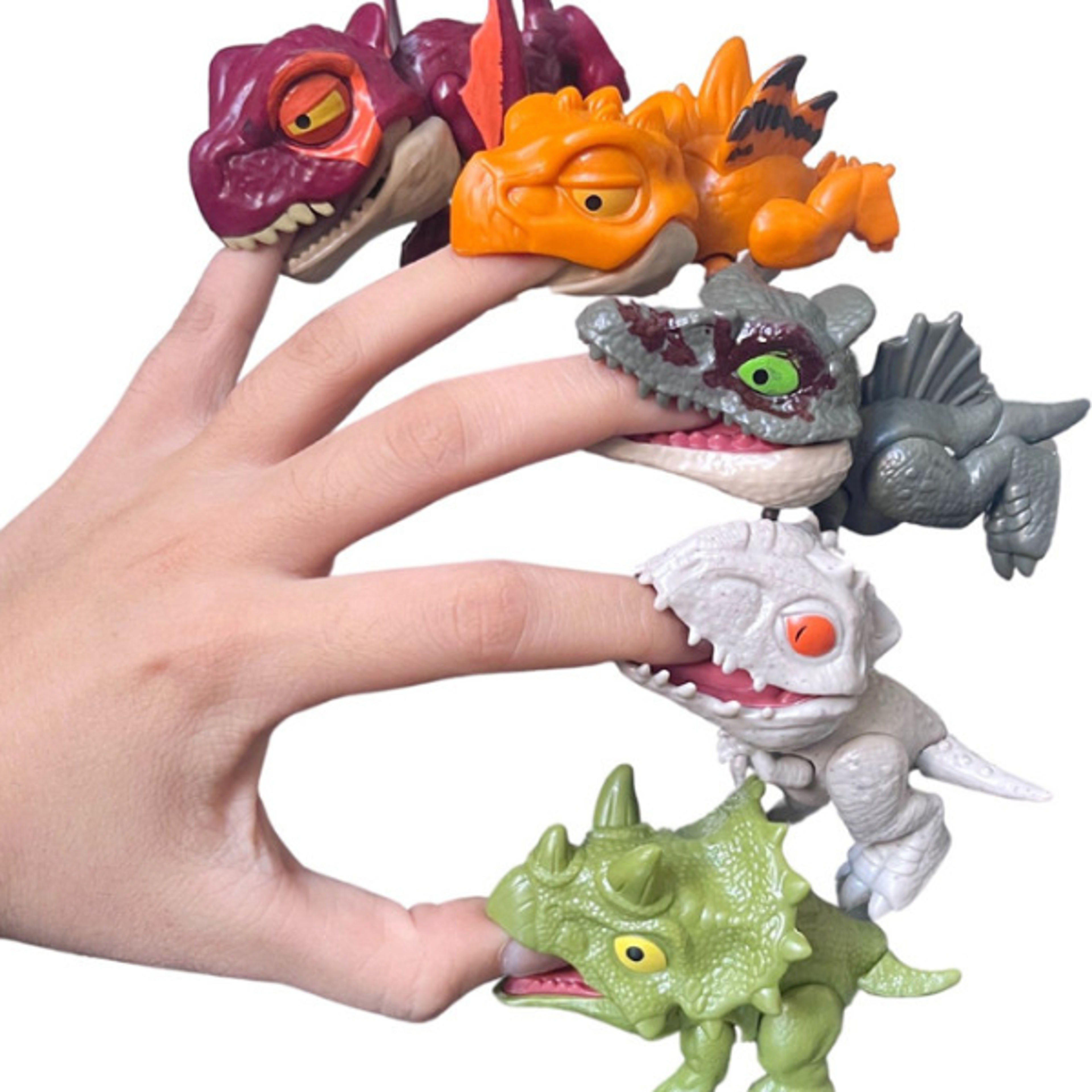 mini tricky tyrannosaurus finger dinosaur toys – fun, interactive kids gift