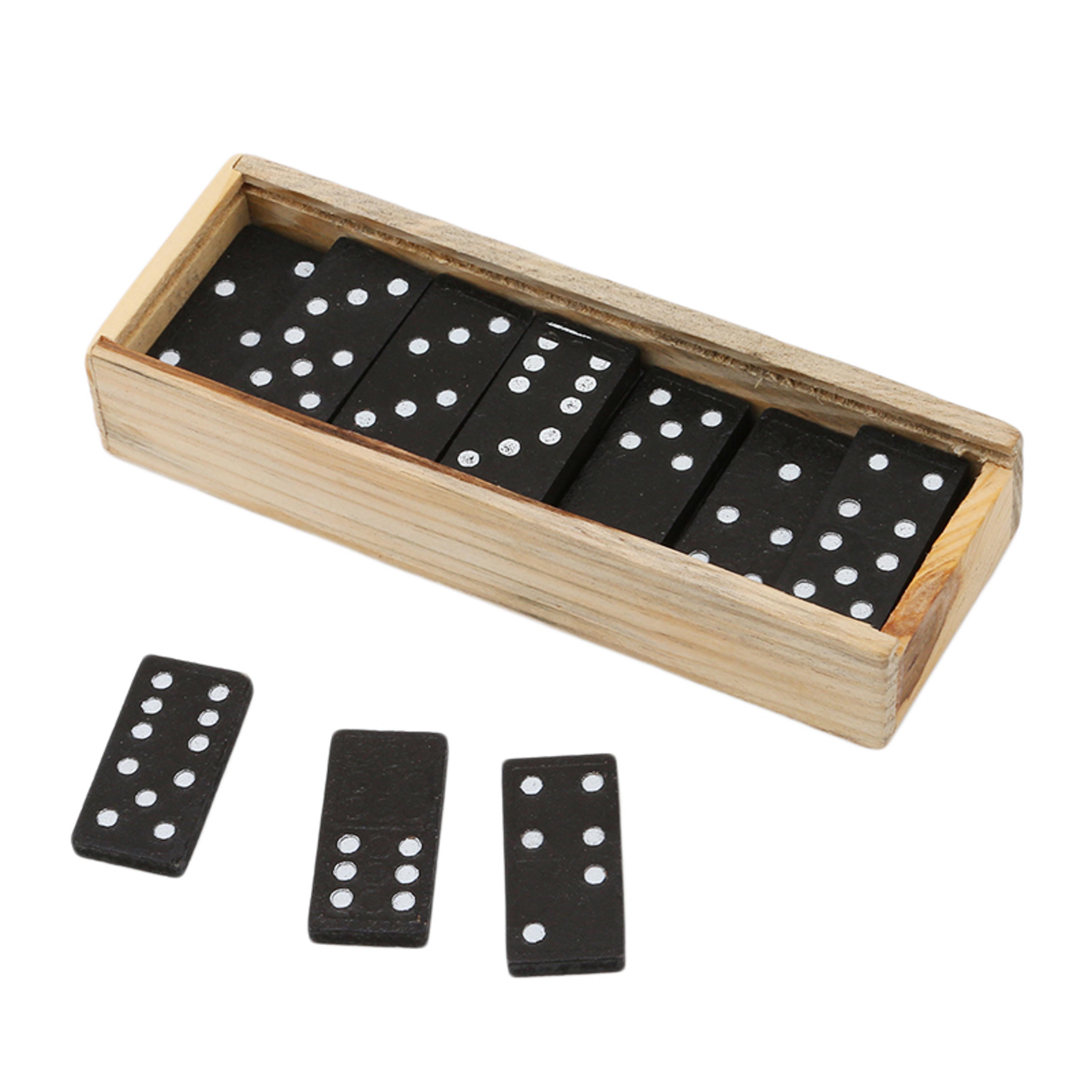 wooden domino board game for kids – travel-friendly educational toy, fun & engaging gift for children