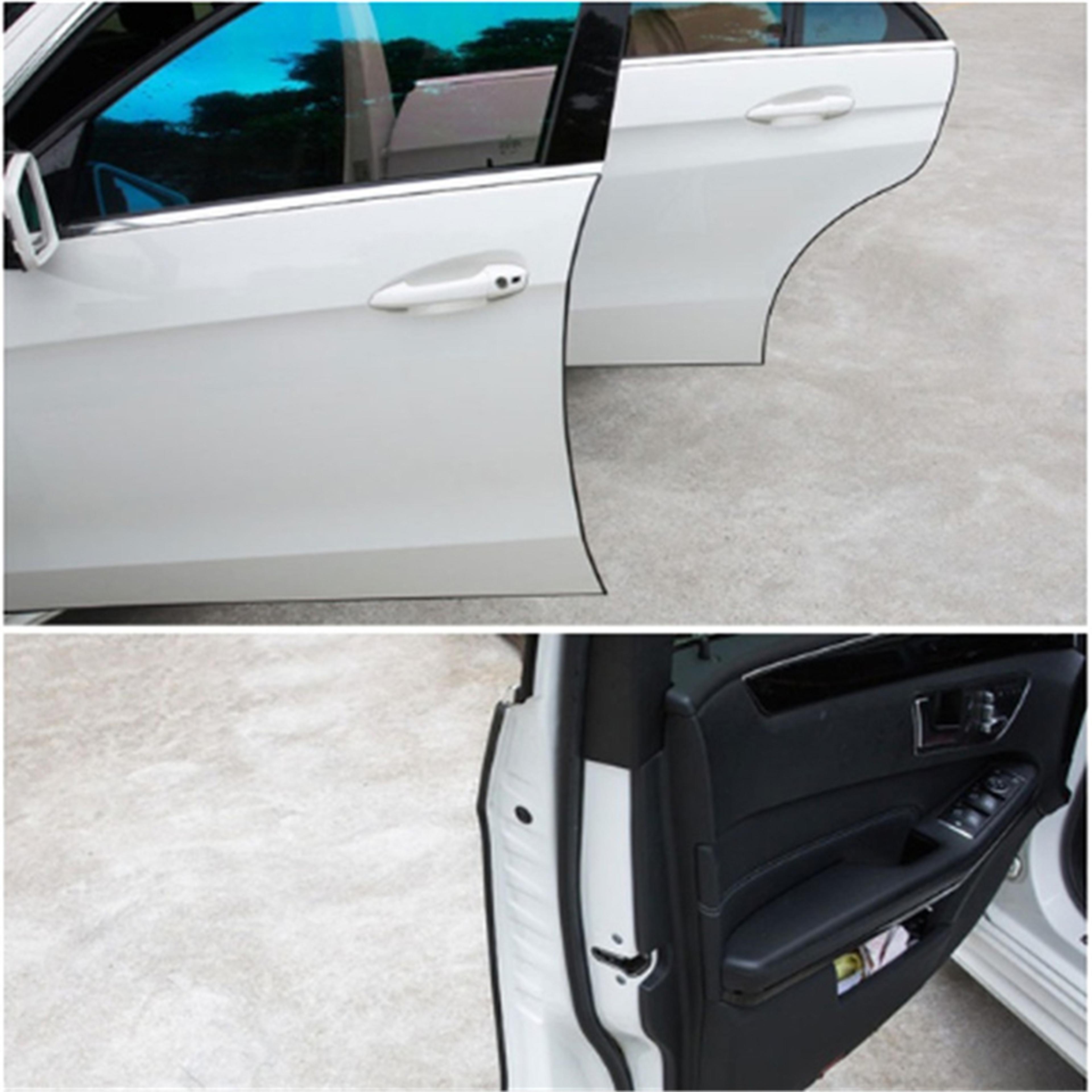 universal car door edge protector strip - scratch protection & sealing moulding for diy car styling