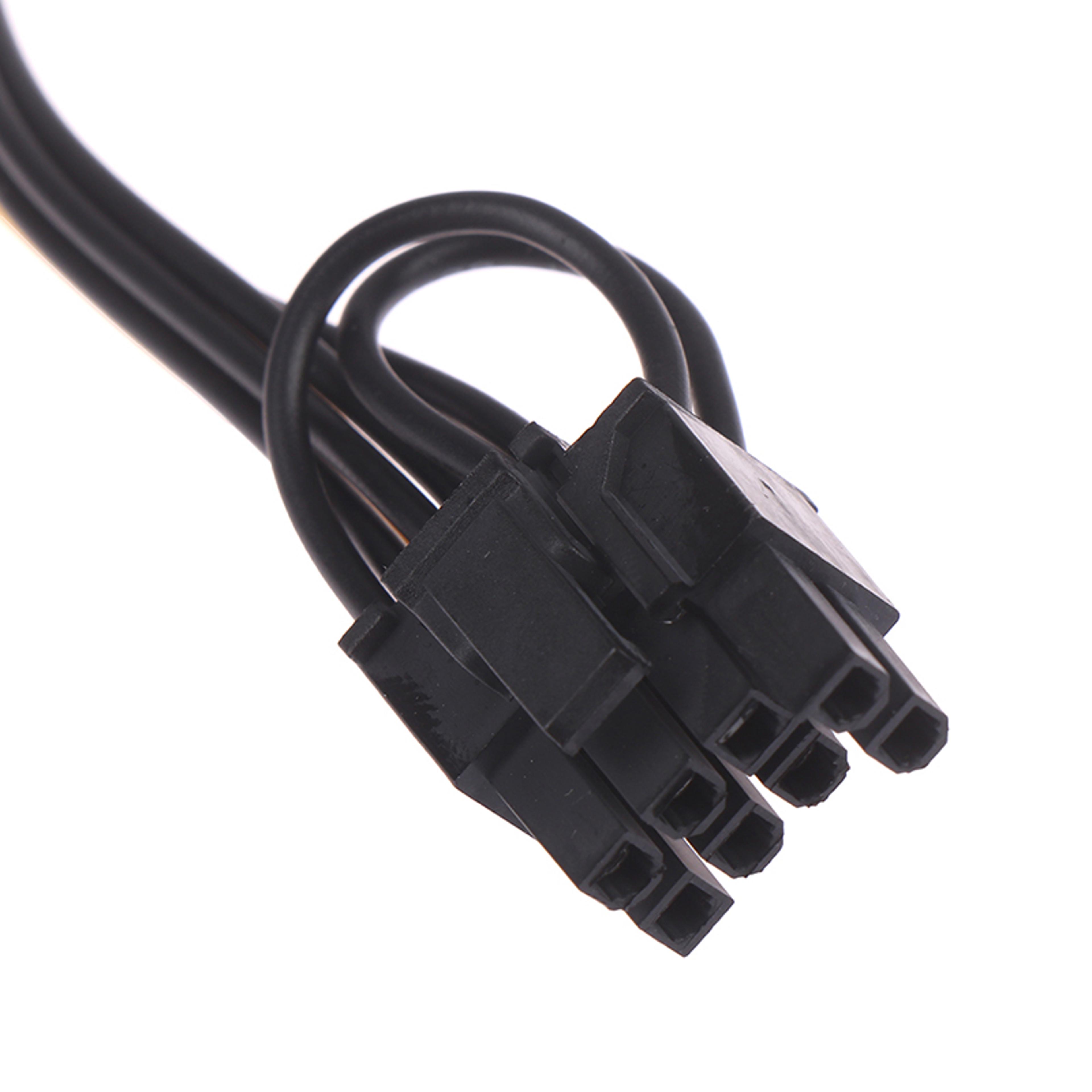 SATA Pin PCIE Power Supply Cable For Graphics Card  Adapter For Mining  Gaming 4