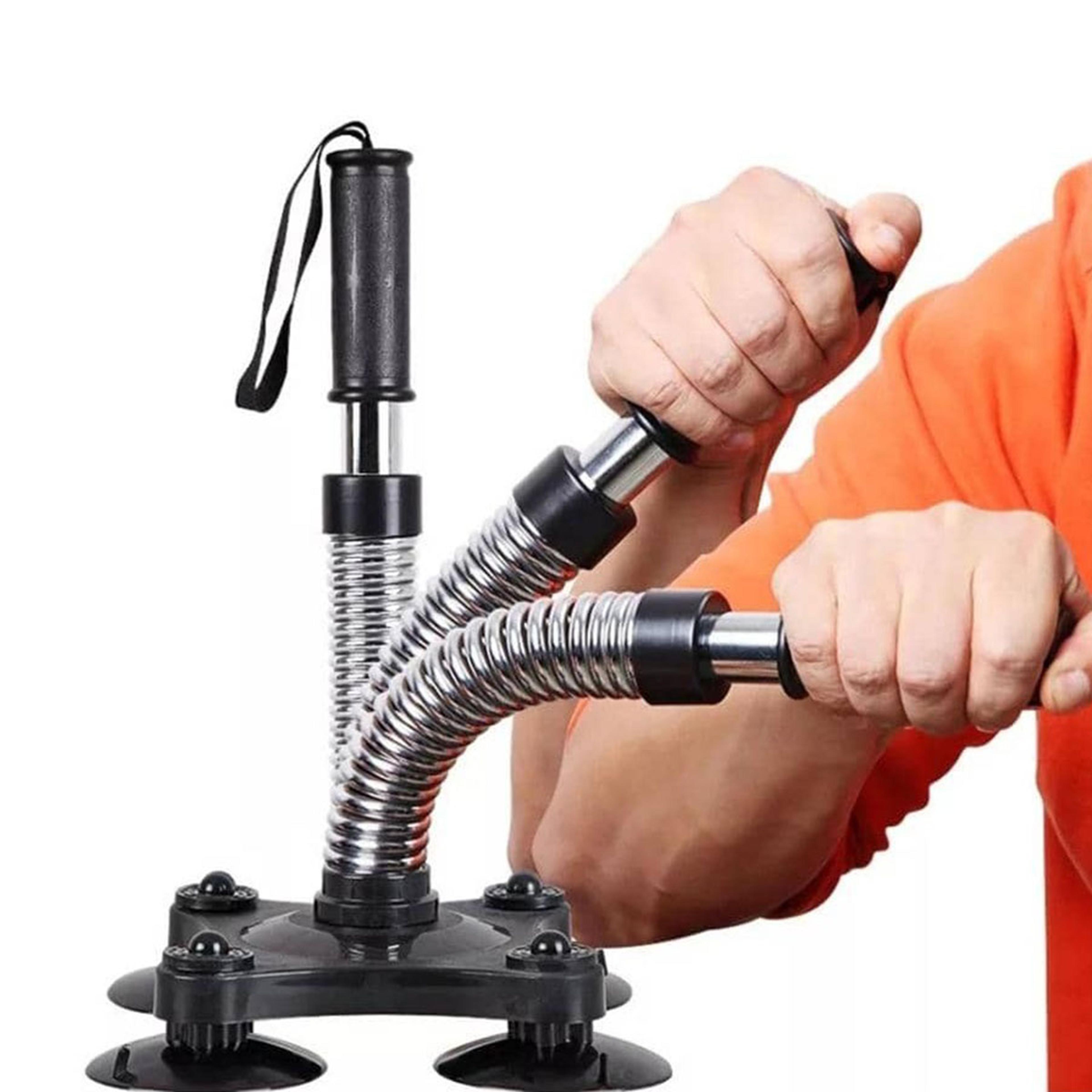 portable arm wrestling hand grip exerciser for wrist and forearm strength - power strengthener for gym & home use