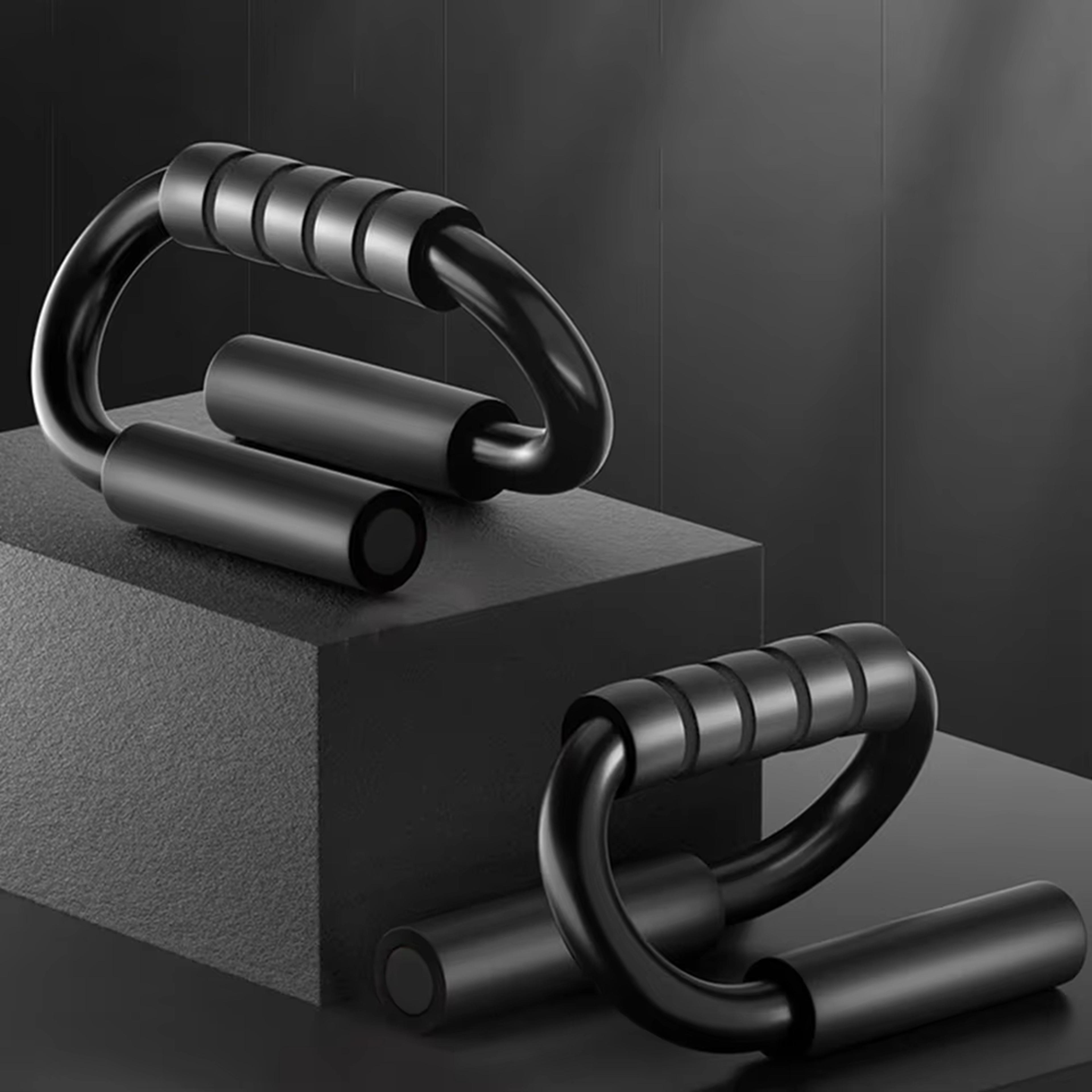 push up stand bars for home fitness – anti-skid foam handles & steel frame for pectoral muscle training