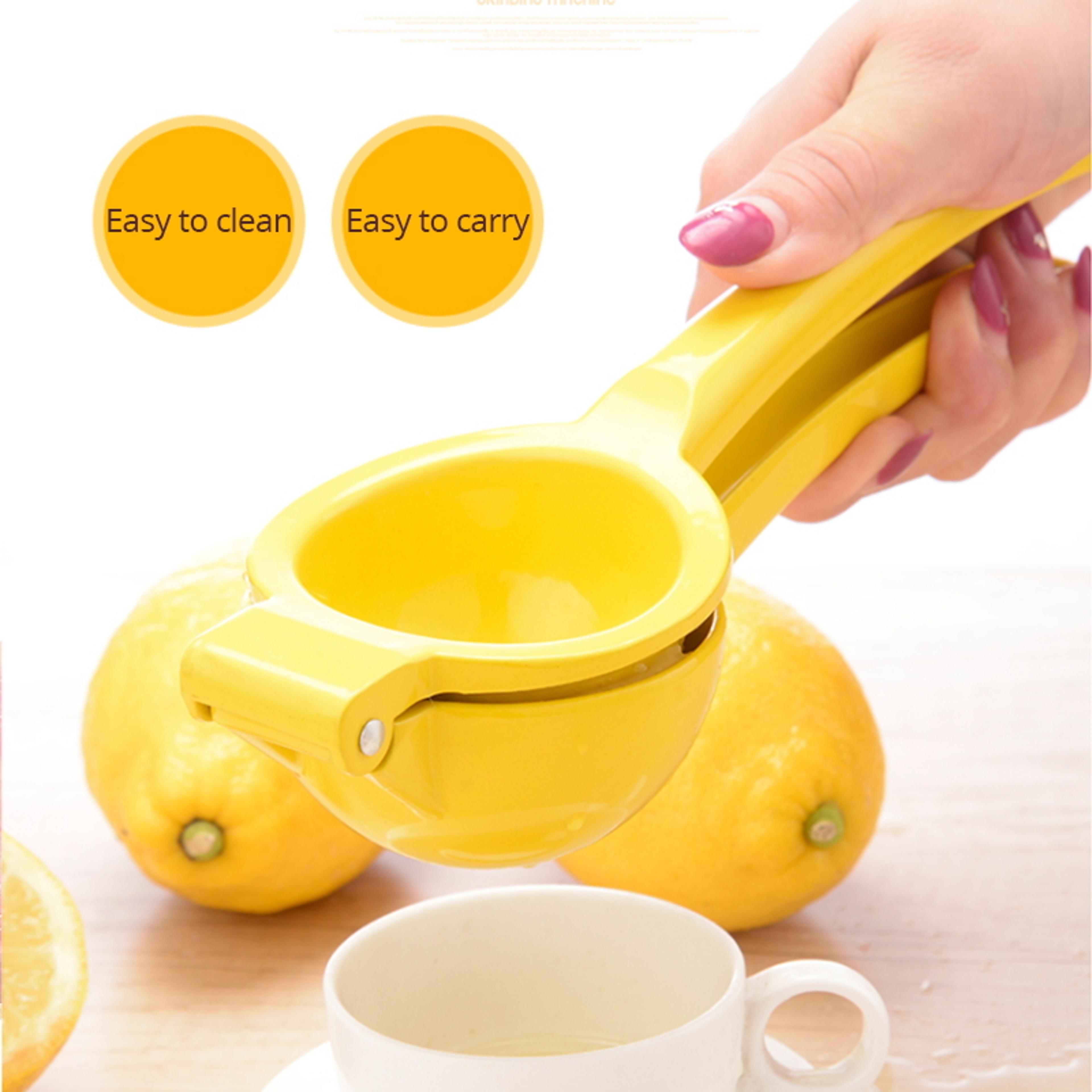 Portable Manual Lemon Squeezer Eco Friendly Aluminum Alloy Fruit Juicer For Home Kitchen 4