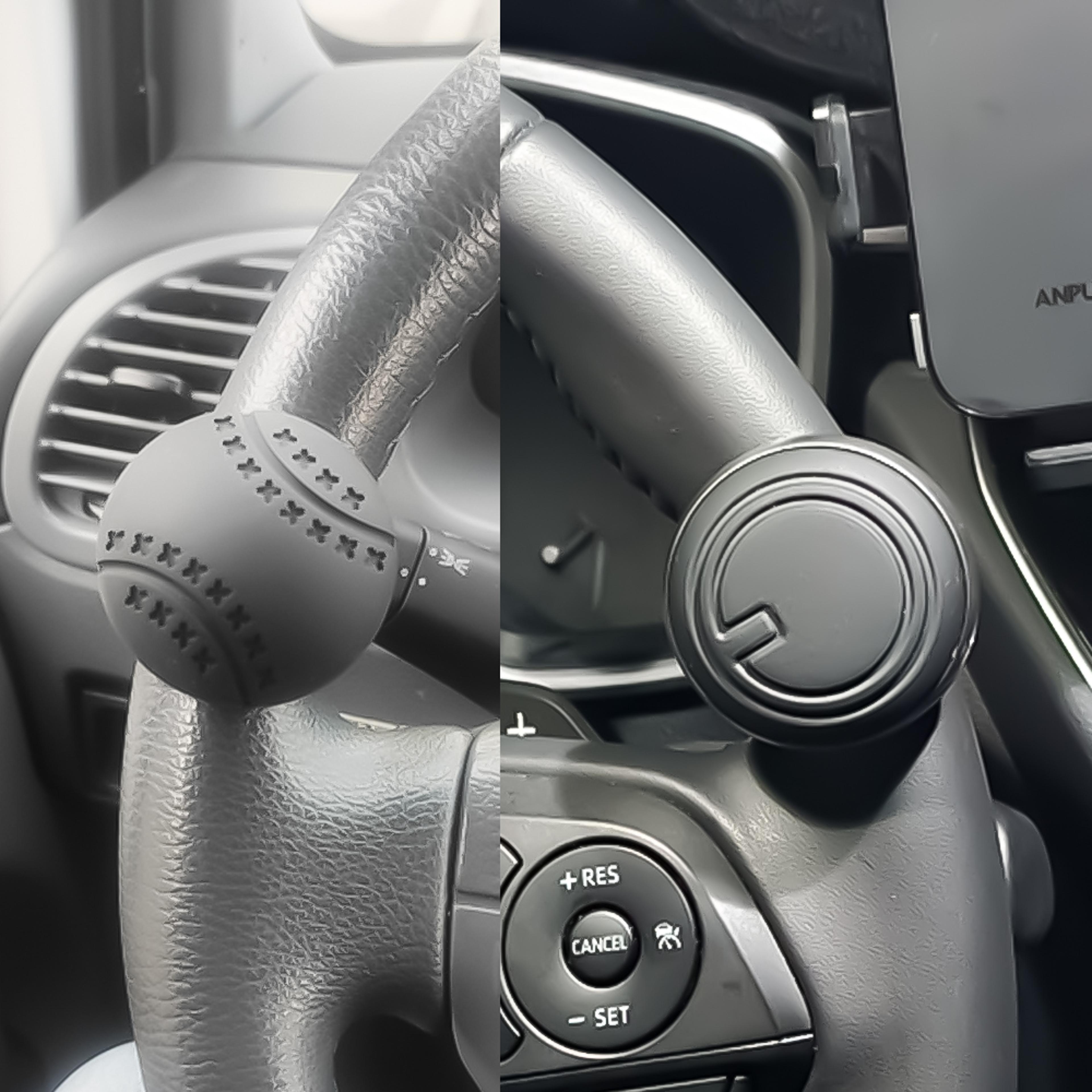 Rotating Steering Wheel Booster Knob Metal Bearing Power Handle For Effortless Turning 5