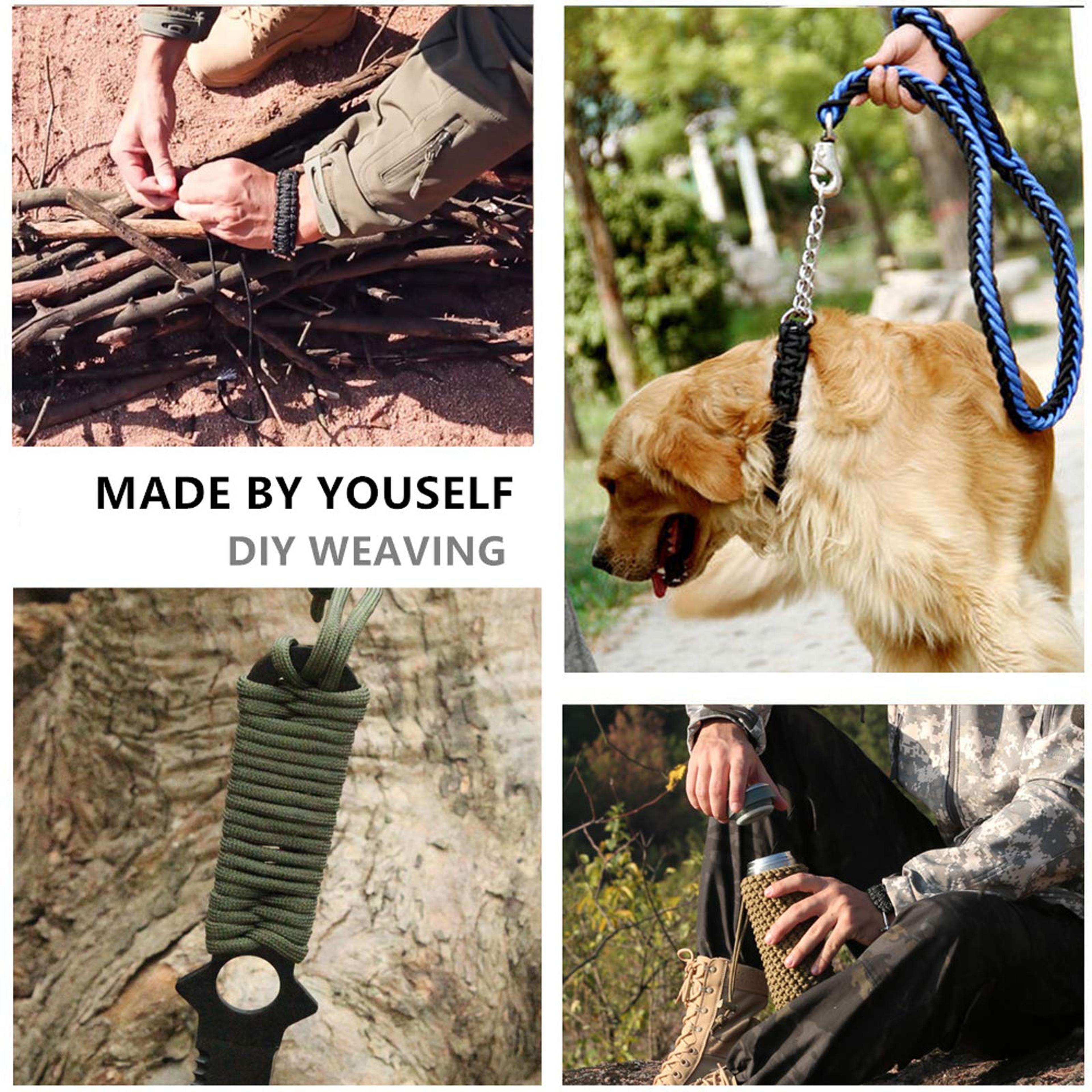 30M Paracord Outdoor Camping Survival Lanyard Parachute Rope Walking Tent Accessories 3