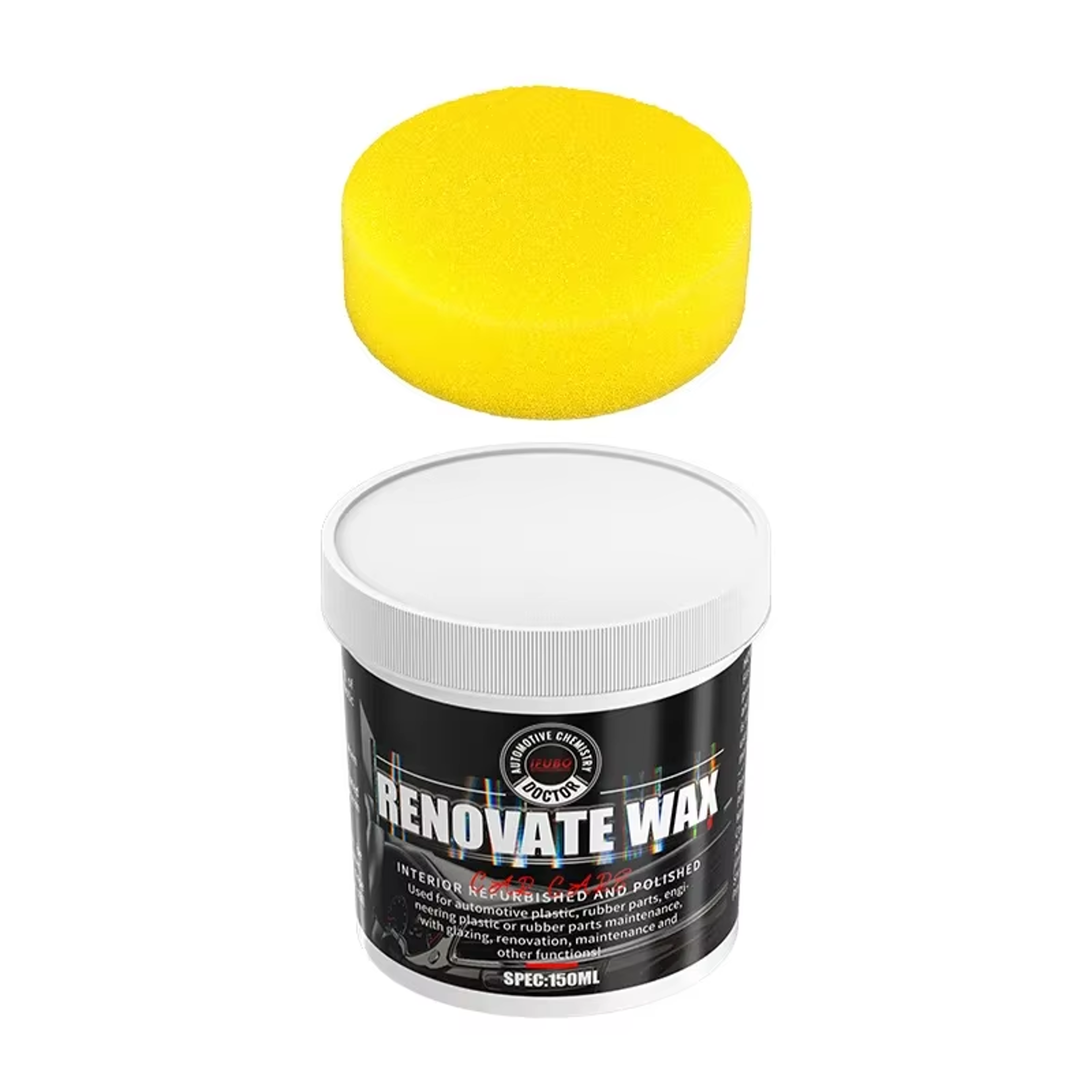 car bumper repair paste restores artificial leather & enhances black effect for car bumpers