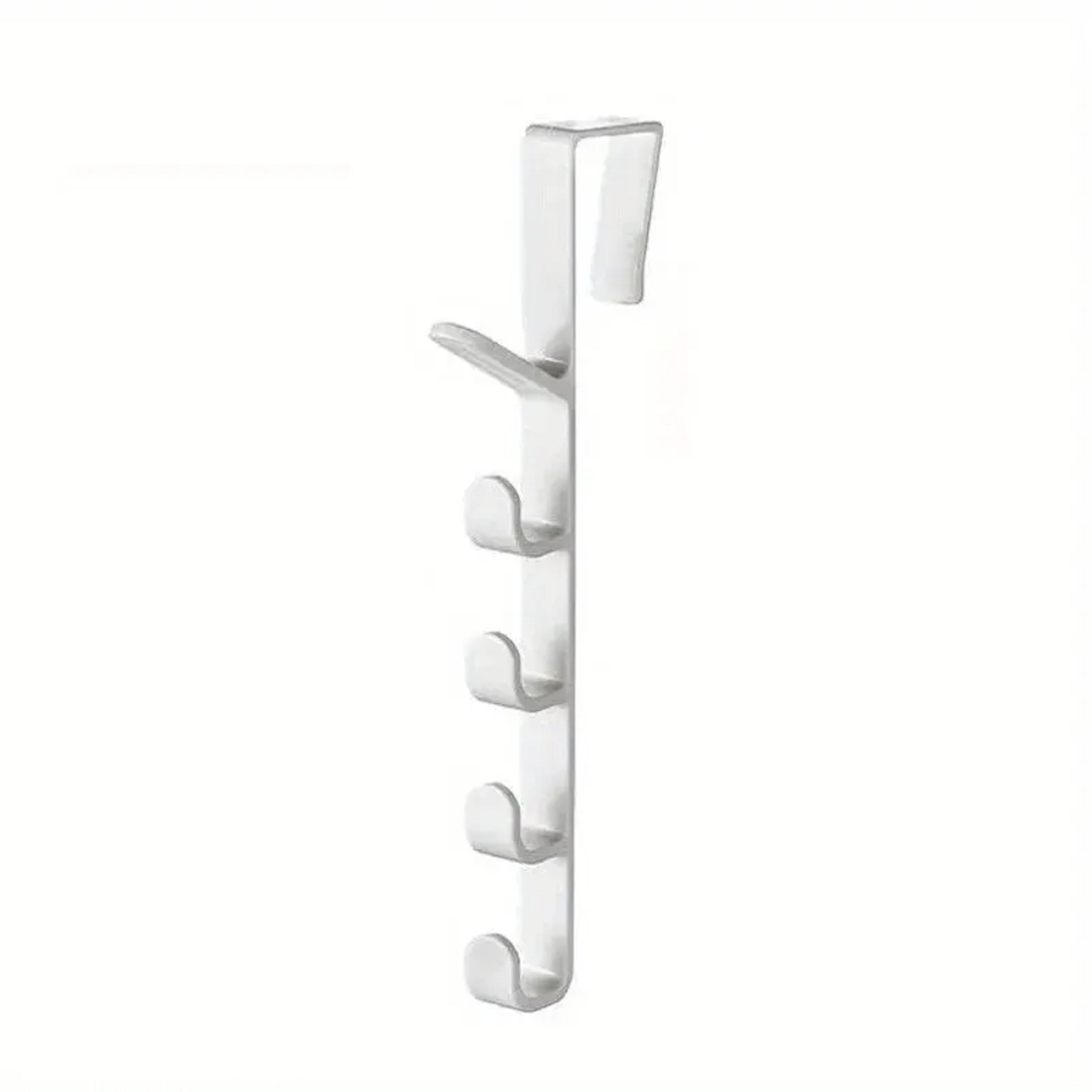 Premium Over The Door Clothes Hanging Rack For Bags And Jackets 5