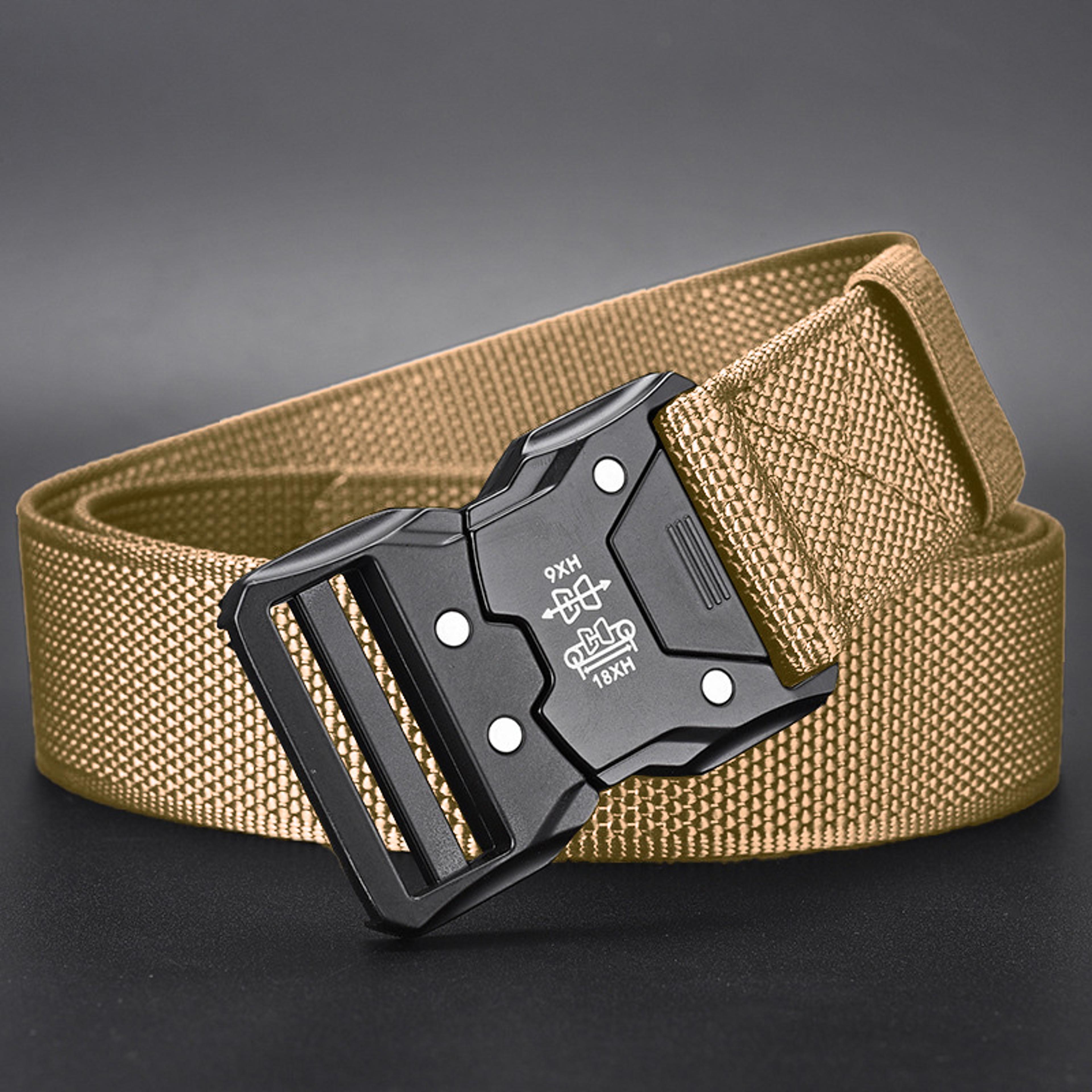 Durable Tactical Waist Belt With Automatic Buckle For Outdoor Adventures 5