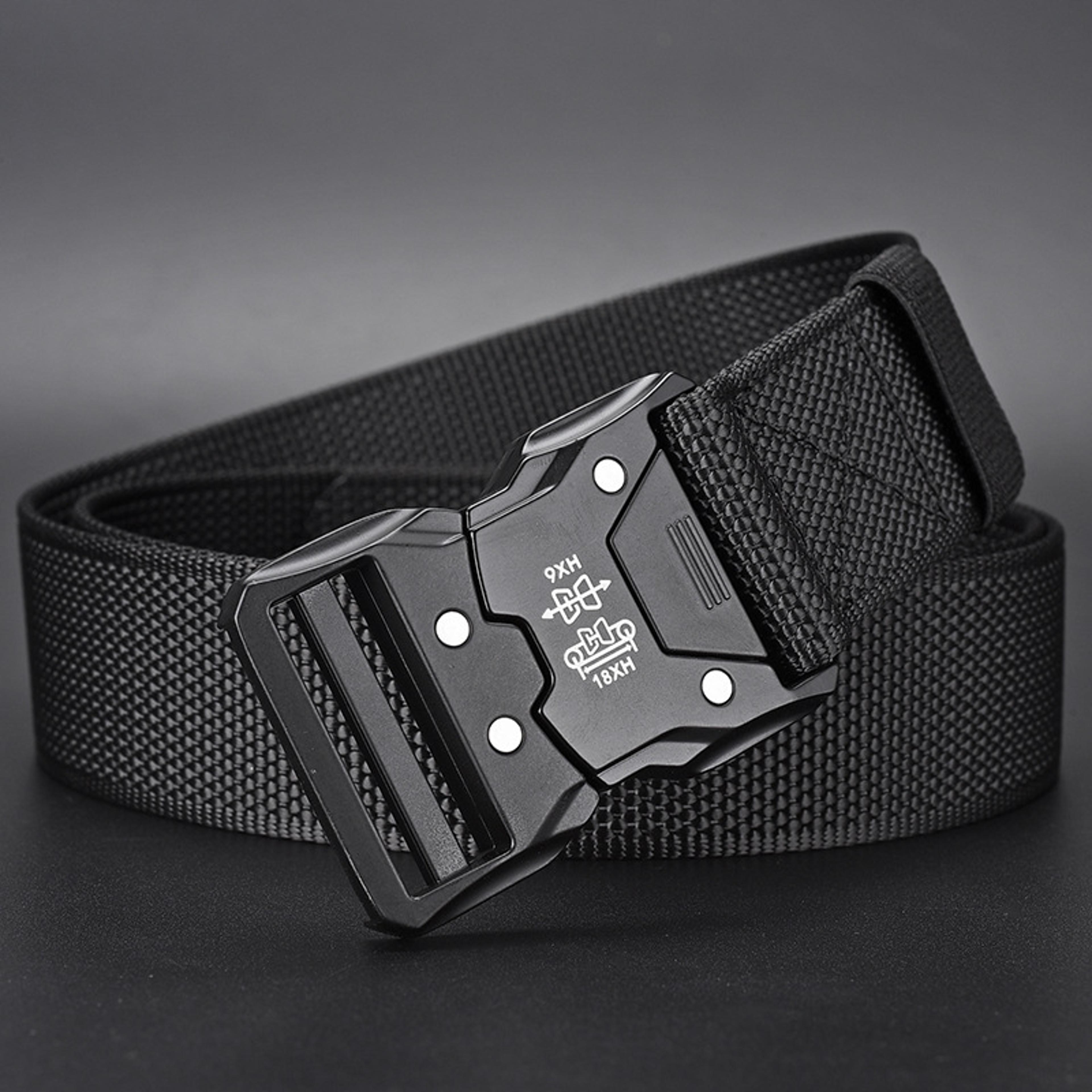 Durable Tactical Waist Belt With Automatic Buckle For Outdoor Adventures 6