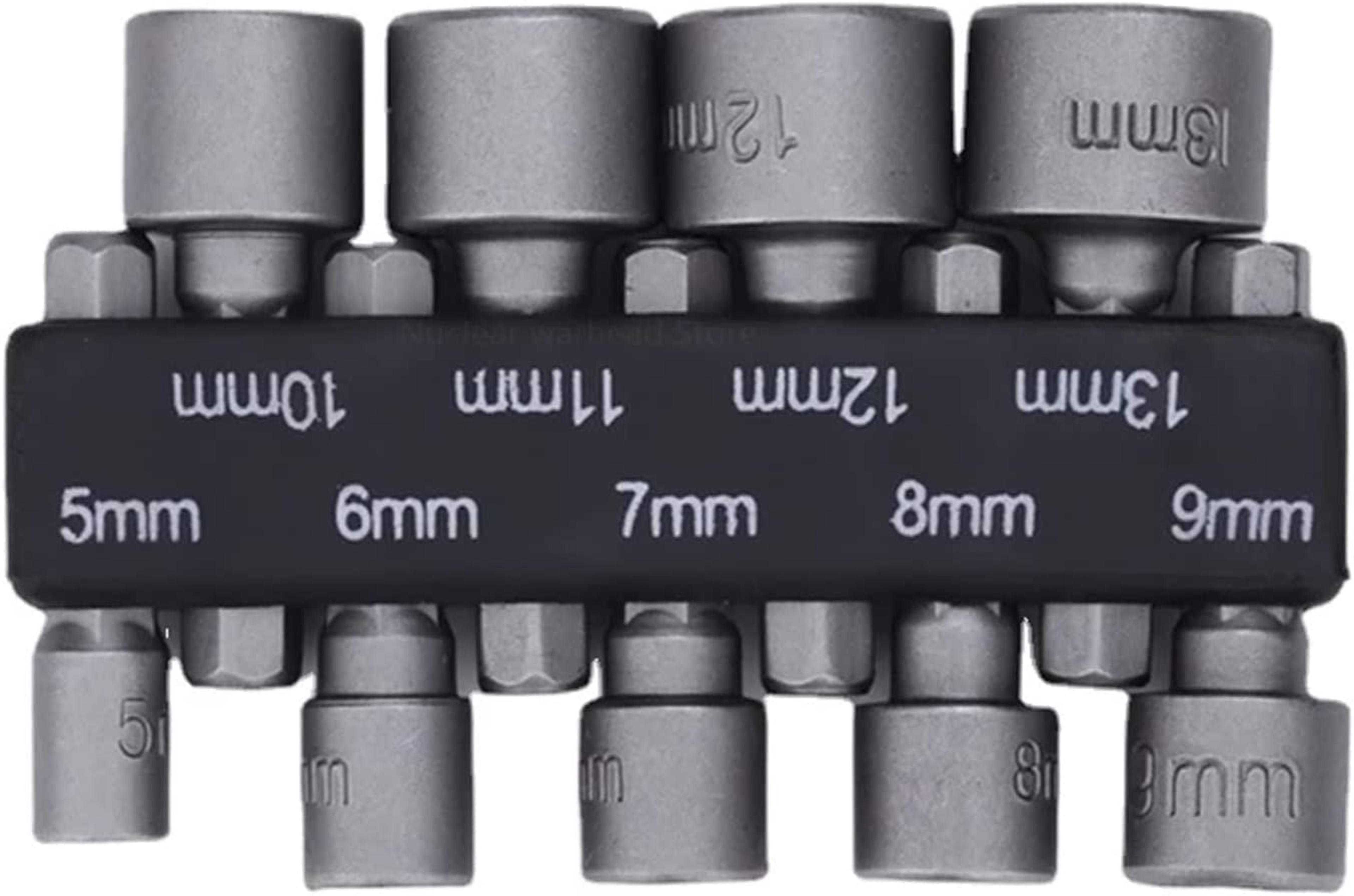 Hex Socket Nut Driver Set Premium Screwdriver  Wrench Tool Set For Home  Auto Use 5