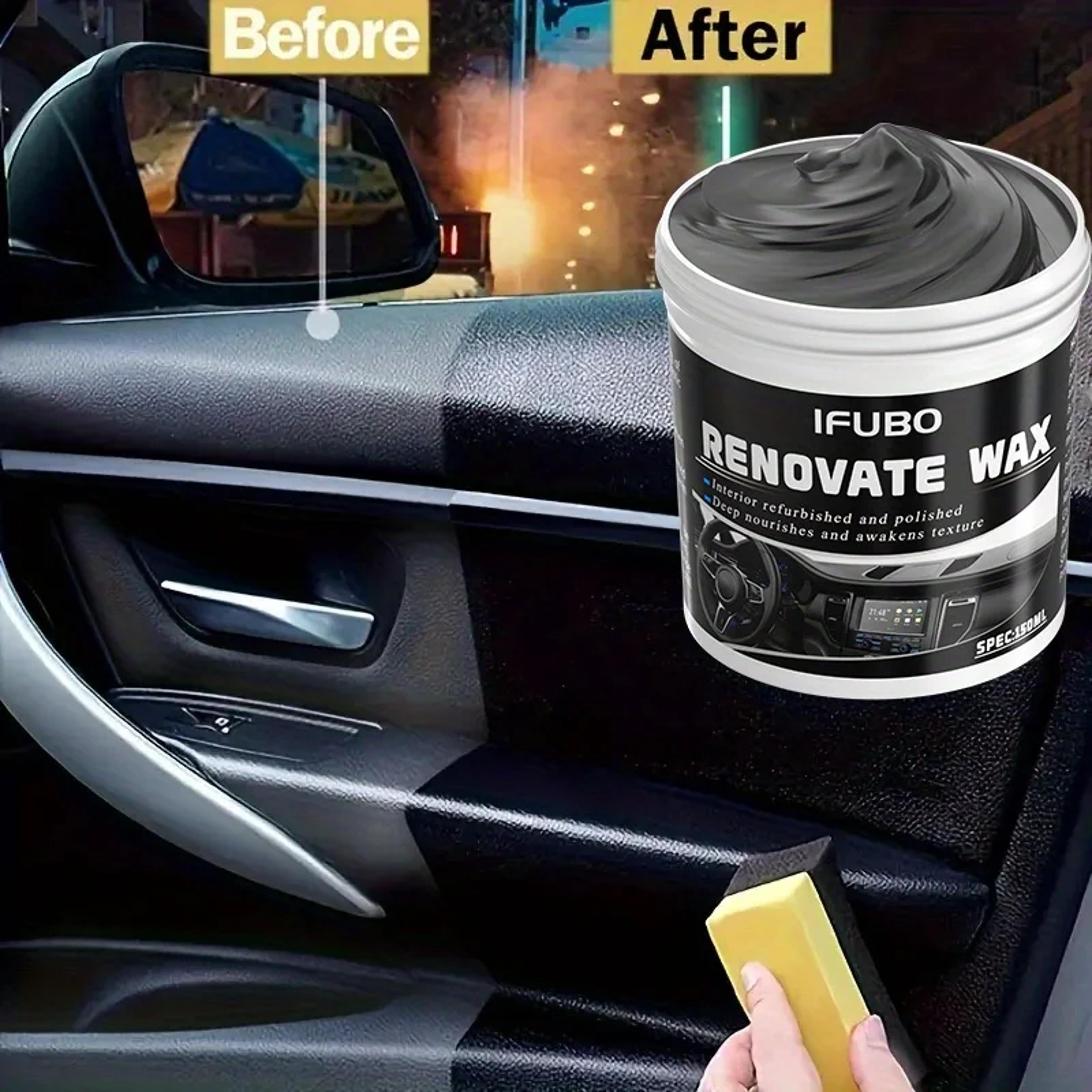 multi purpose automotive interior renovation wax & tire protection agent
