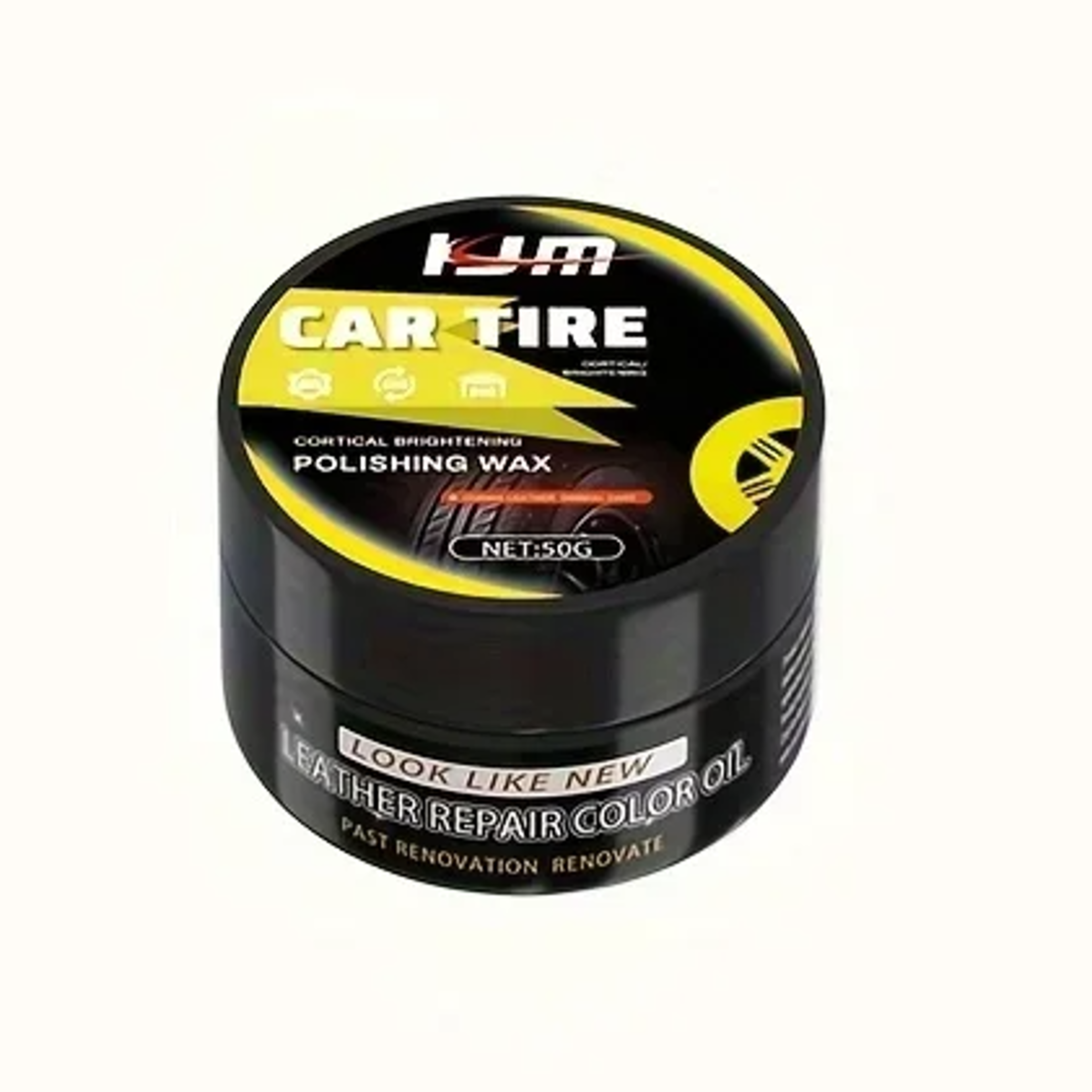 ultimate tire & wheel shine wax restores faded paint, protects against cracks, and enhances finish for cars & rvs