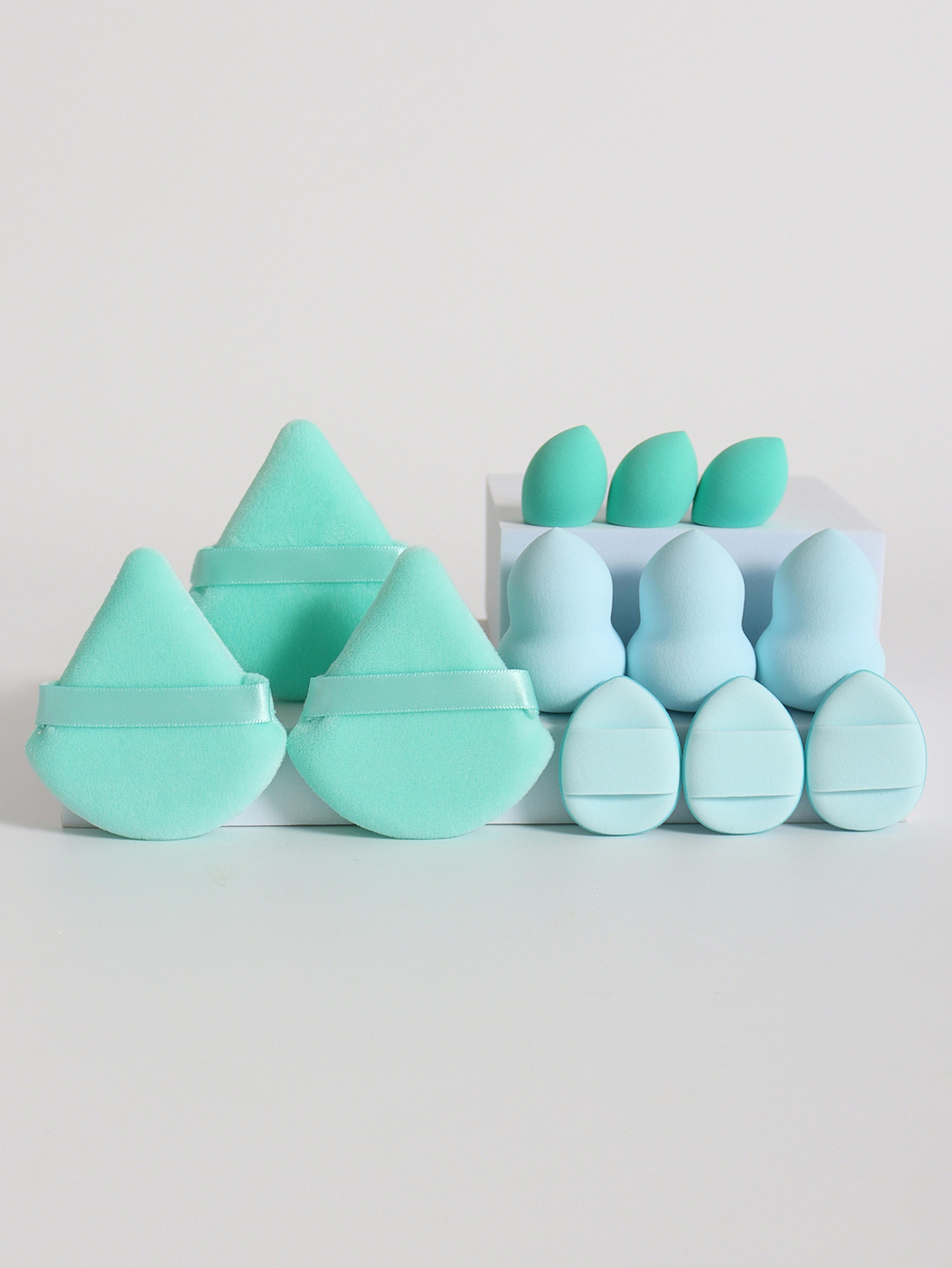 All Purpose Makeup Sponge Set Loose Powder Puffs Mini Air Cushion Puffs  Beauty Eggs 4