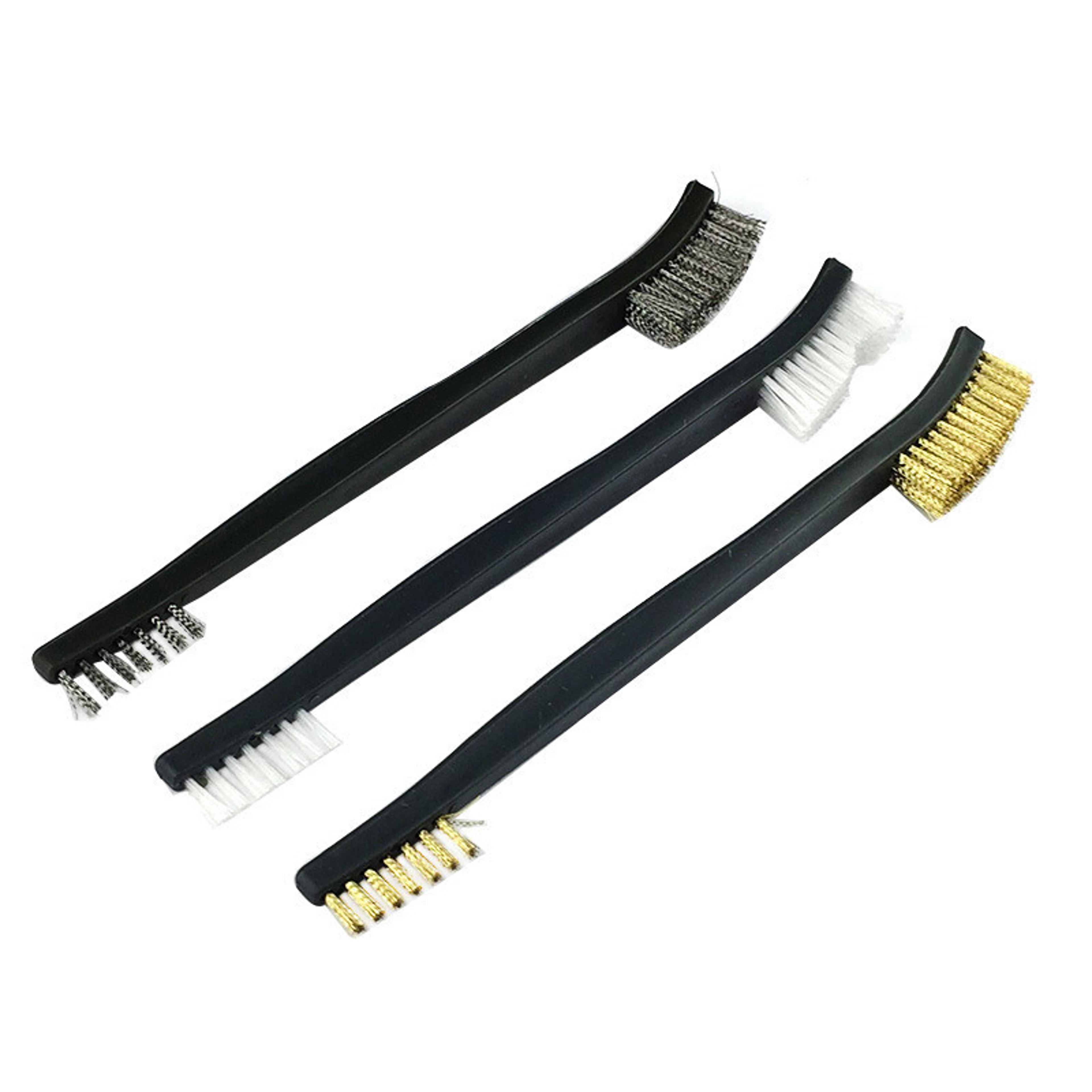 Universal Gun Cleaning Kit Heavy Duty Wire Brush Set With Nylon Picks For Tactical  Rifle Maintenan 5