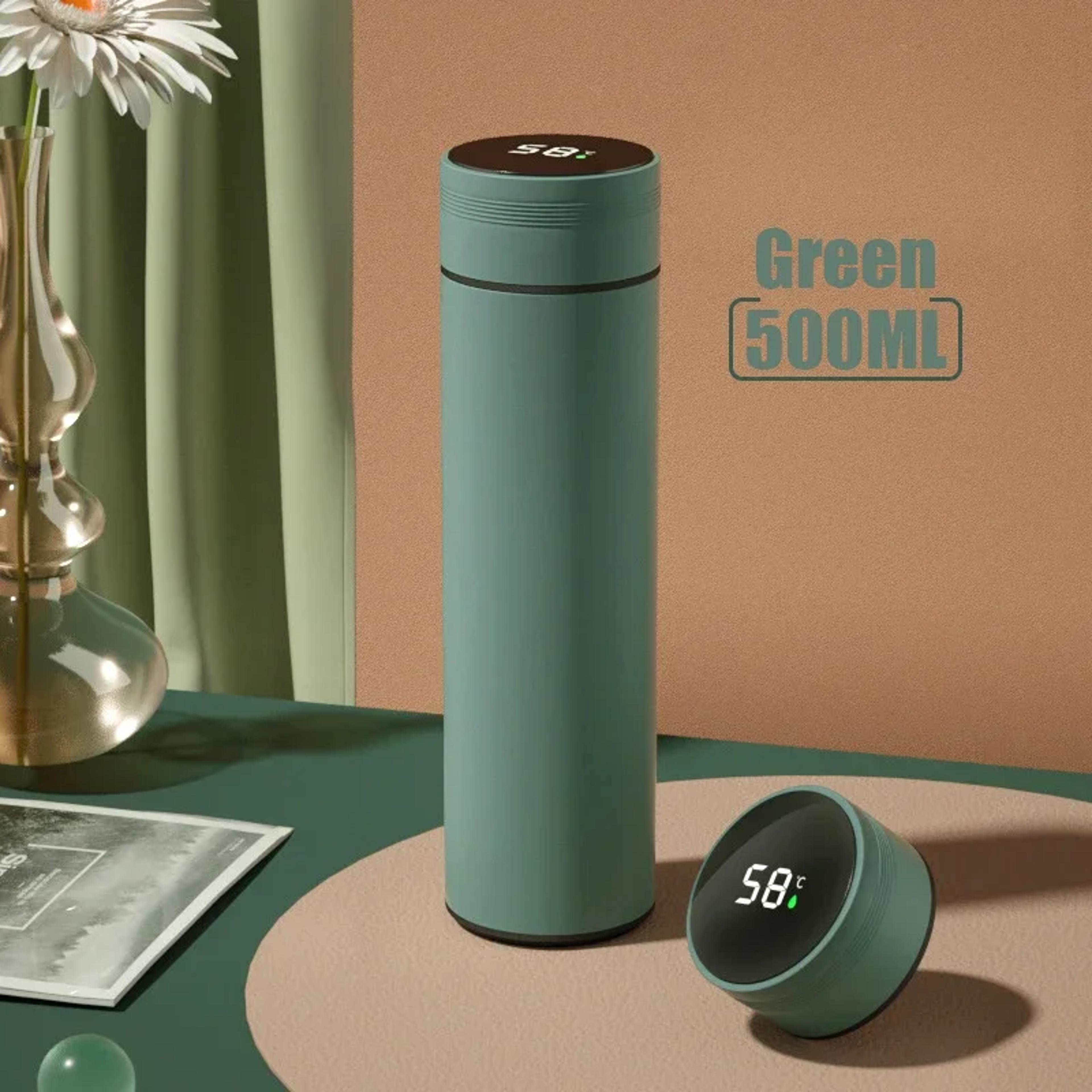 Temperature Display Thermos Cup Stainless Steel Insulated Bottle For Outdoor Activities  Fathers Da 9