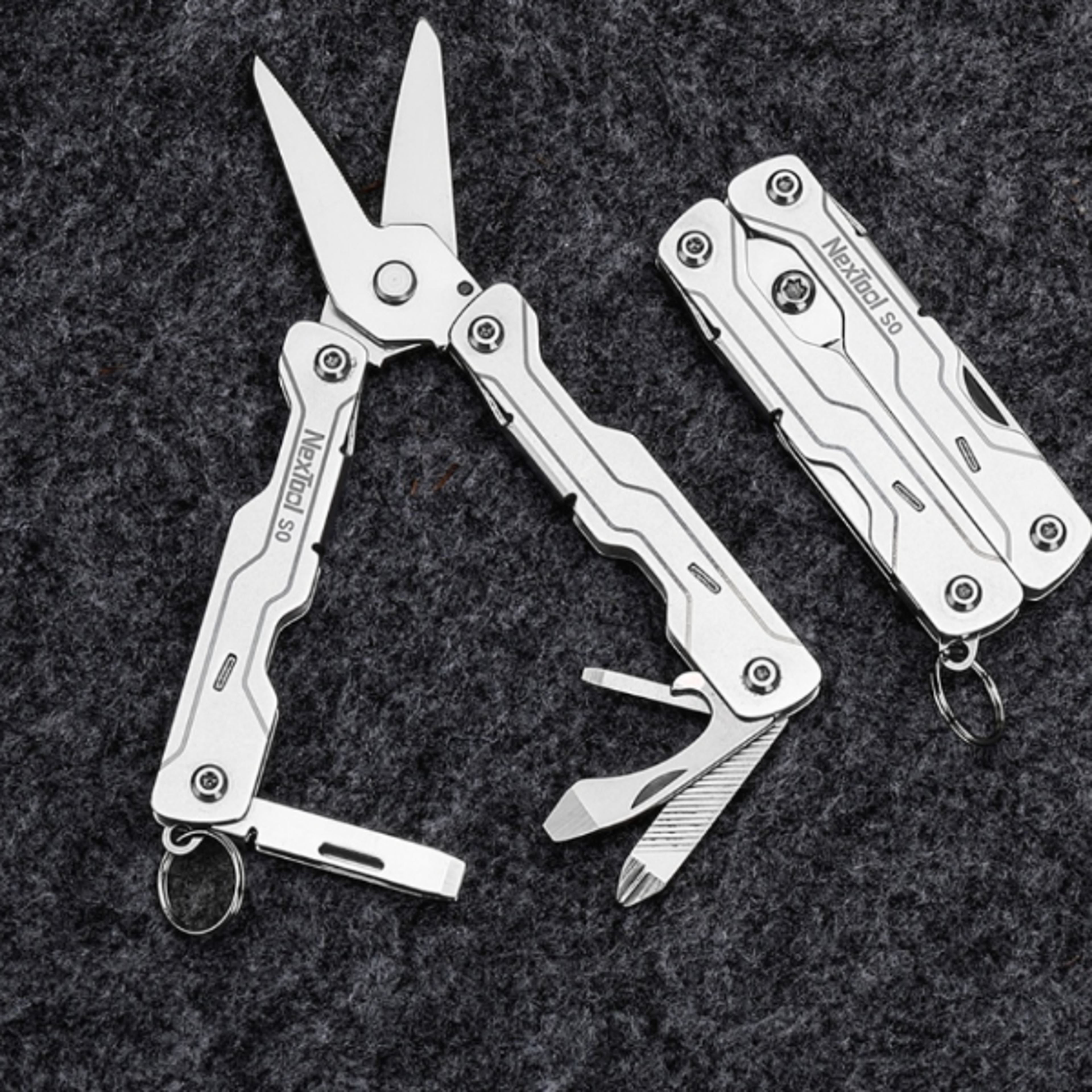 micro multitools s0 mini sailor scissors pocket multitool for edc & camping
