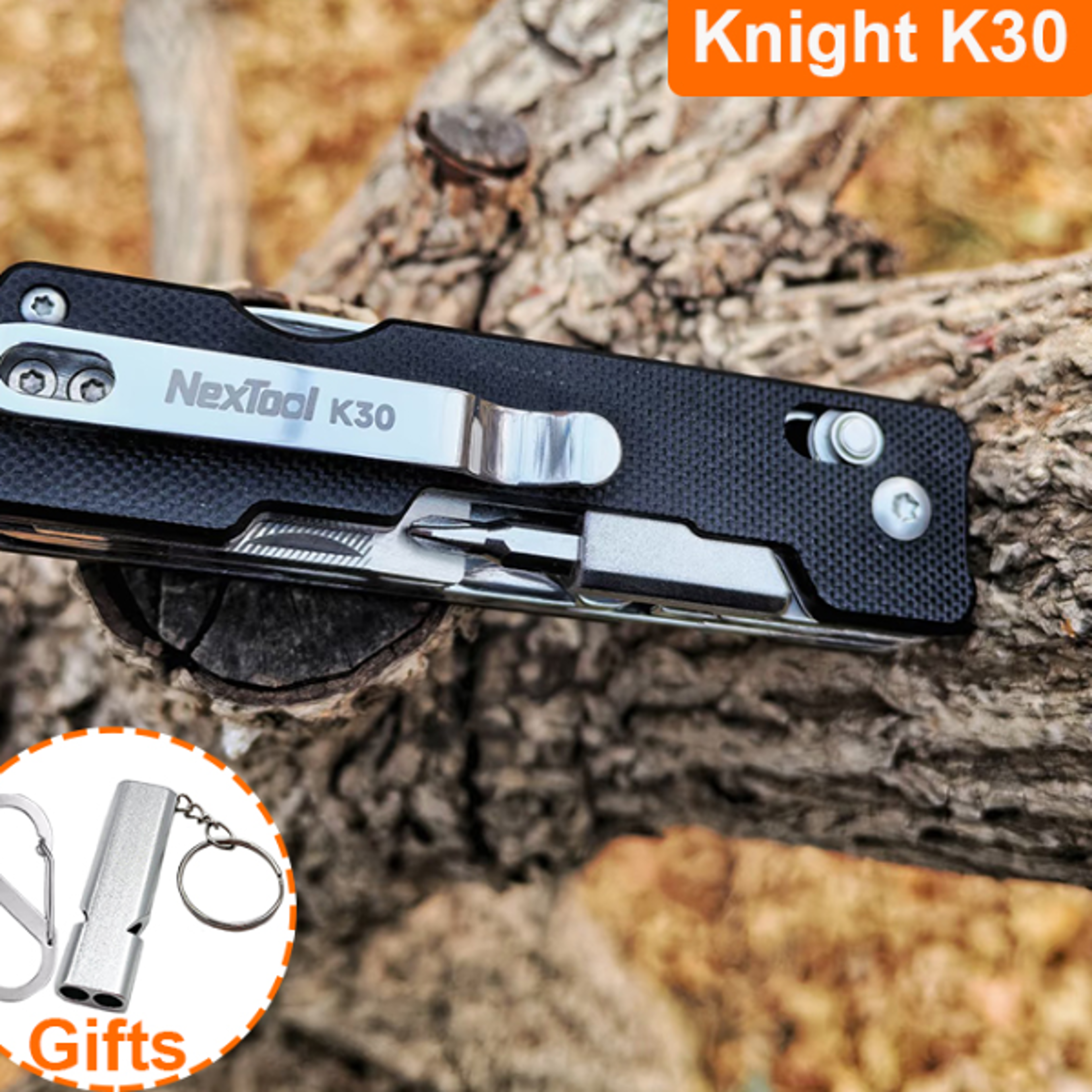 compact knight edc pocket knife multi tool survival folding scissors for camping & outdoors