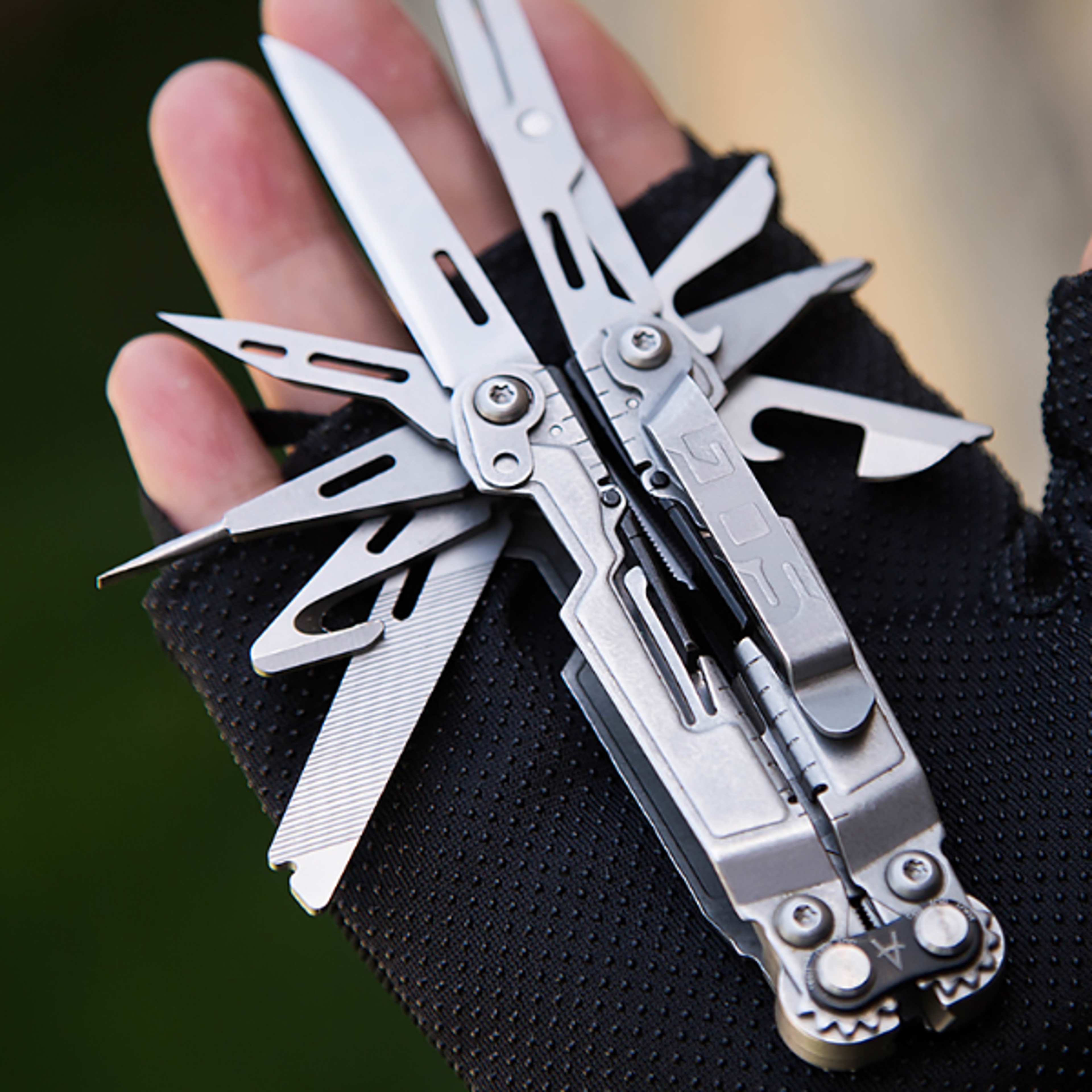 powerpint tactical multi tool with folding pliers & knife compact edc gear for outdoor adventures