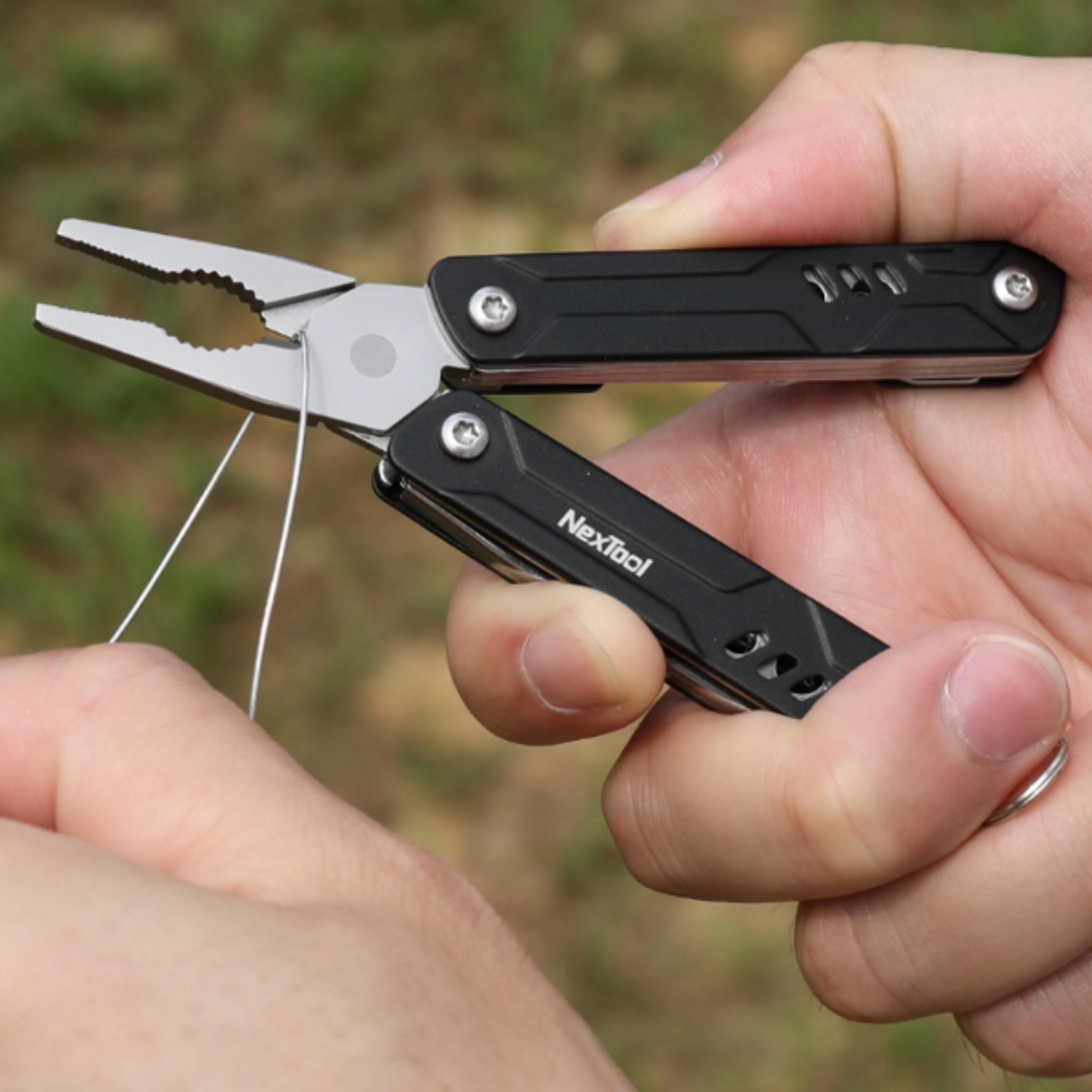 mini sailor pliers lite portable edc multi tool with scissors, screwdriver, and bottle opener