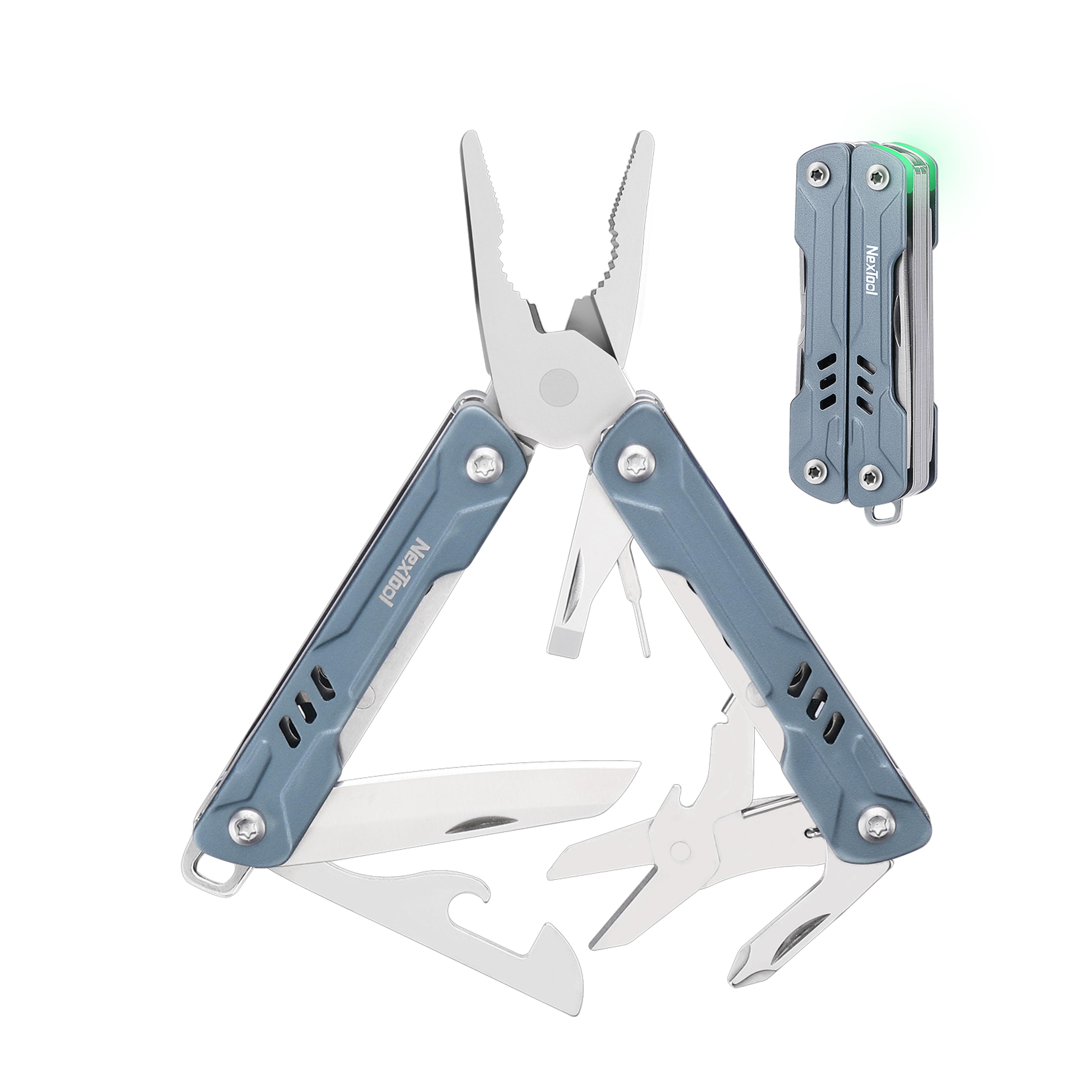 mini sailor multi tool pliers with knife, screwdriver & scissors for edc, outdoor & travel