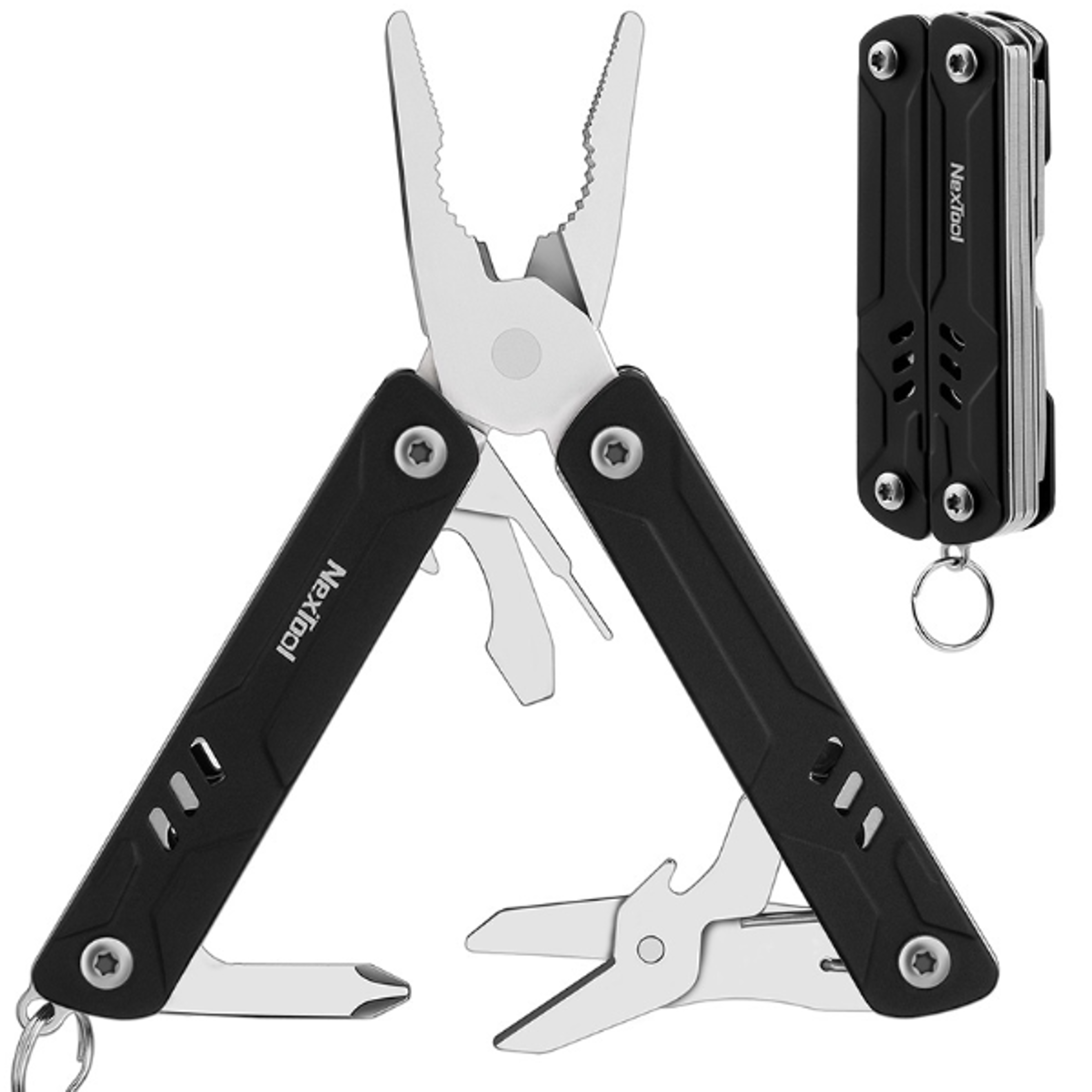 mini sailor pliers lite multi tool portable edc scissors & screwdriver for outdoor gear