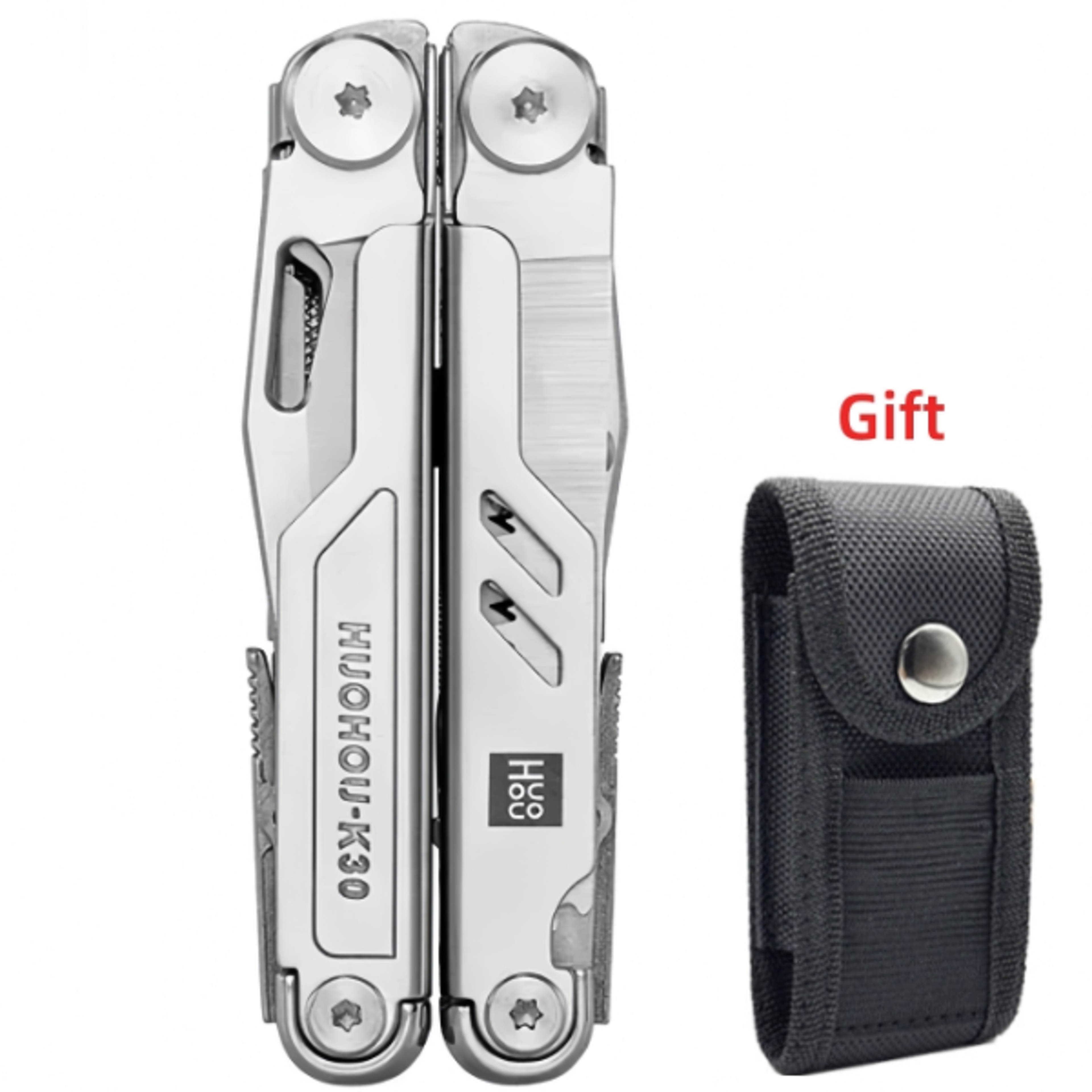 multifunctional folding pliers & knife set portable outdoor edc tool for hiking & camping