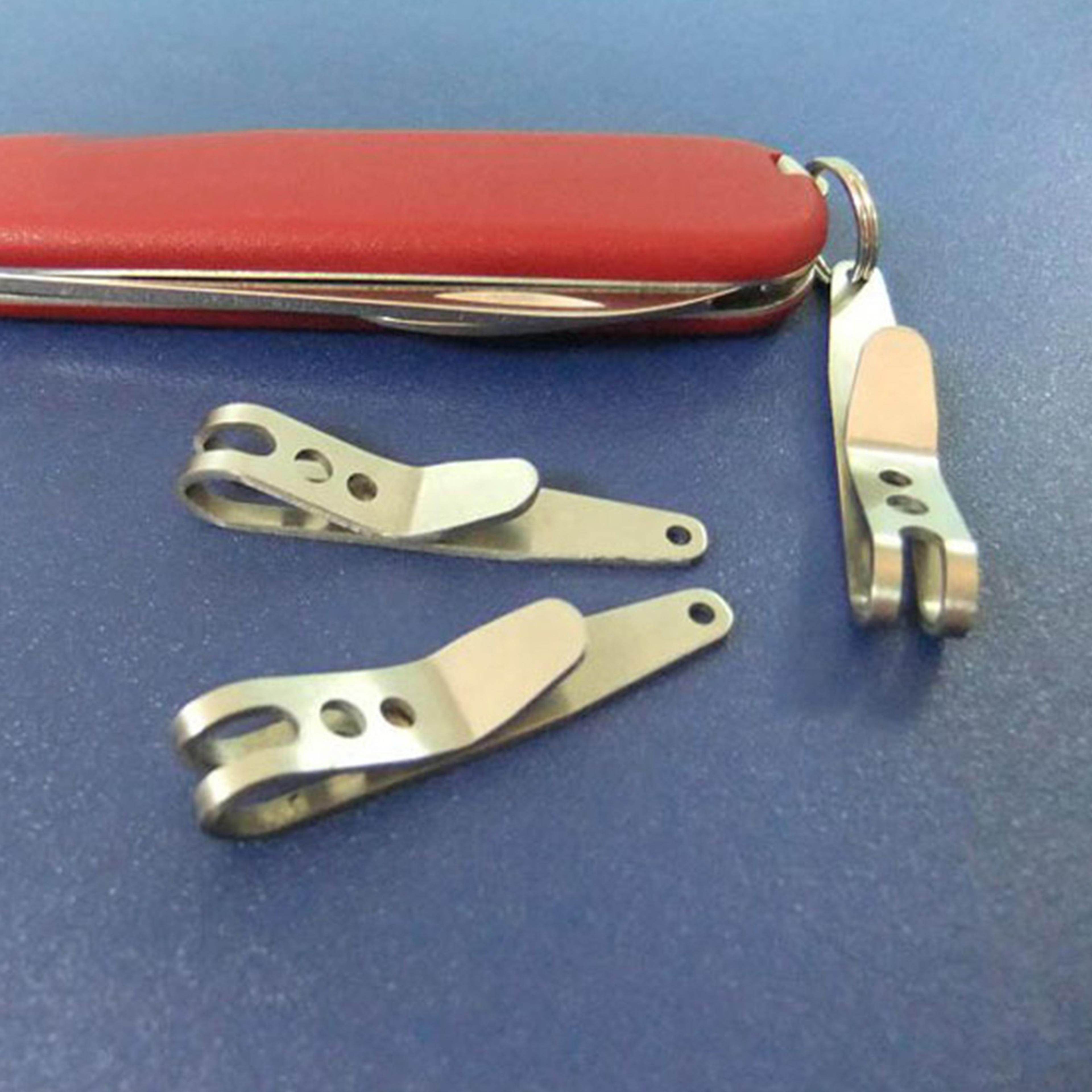 multitool pocket clip carabiner stainless steel molle belt clip for edc camping