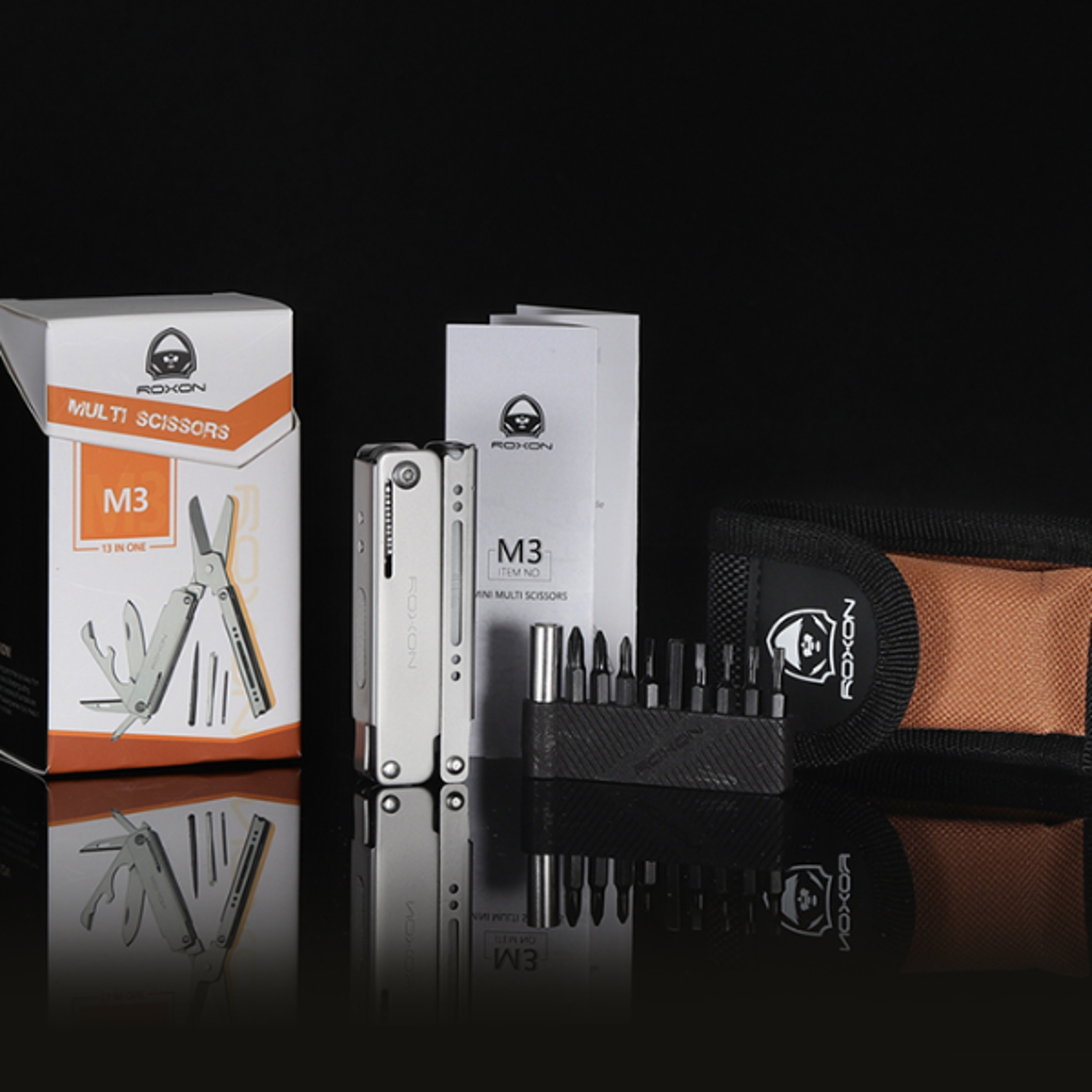 multi tool scissors edc with toothpick & tweezers compact, practical, and exquisite pocket utility tool