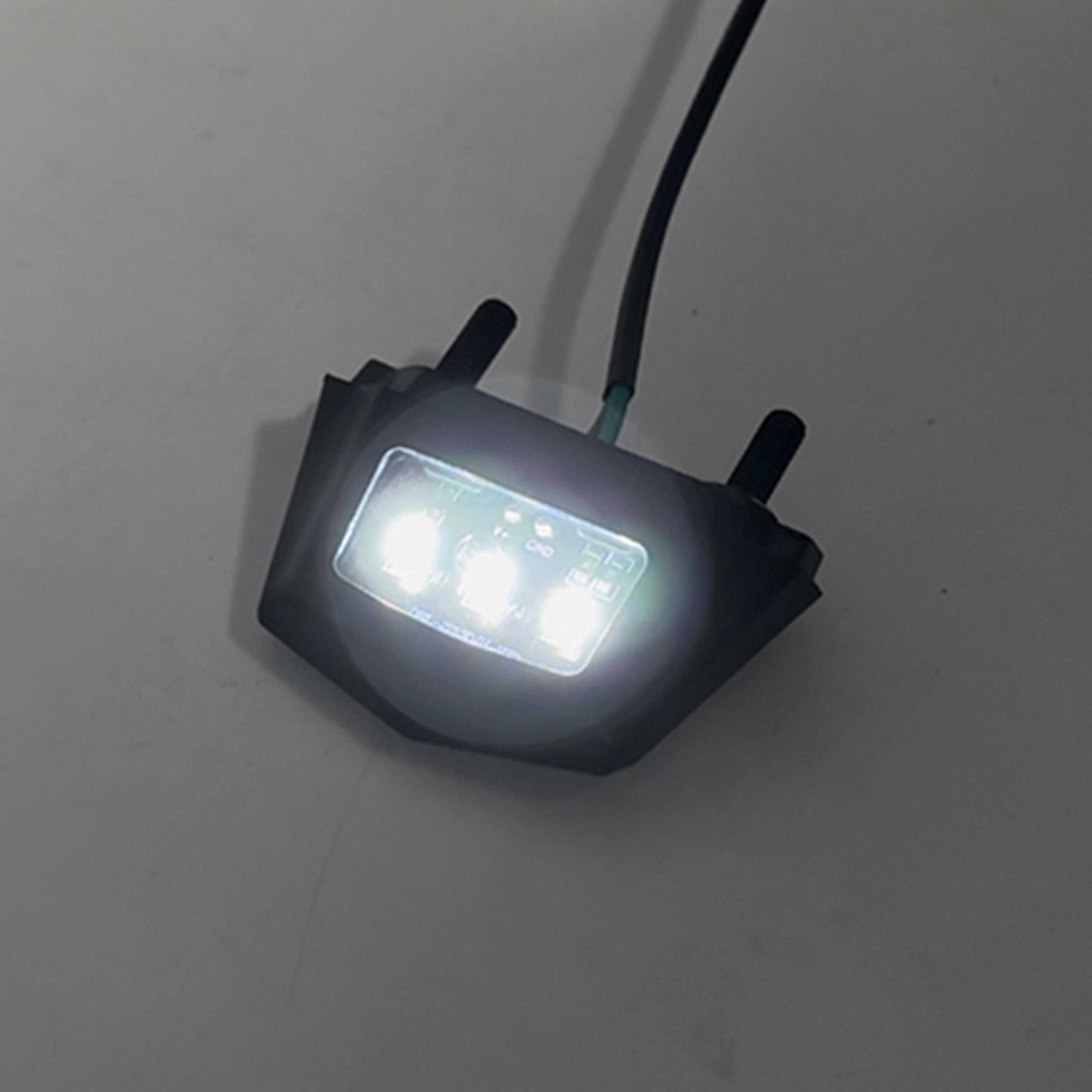 waterproof motorcycle plate light led backlight