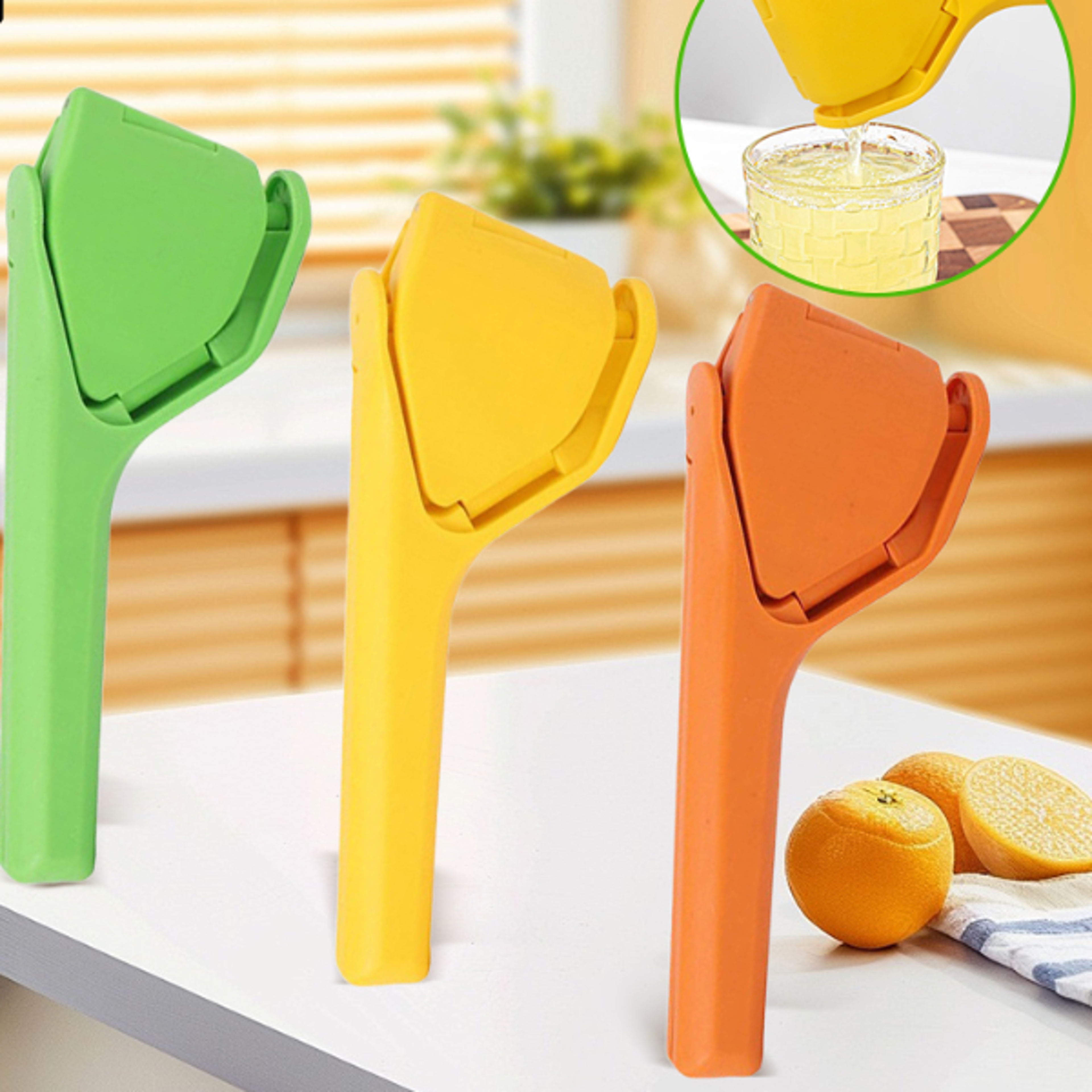 effortless manual citrus squeezer lemon lime juicer hand press hand juicer for fresh juice extraction