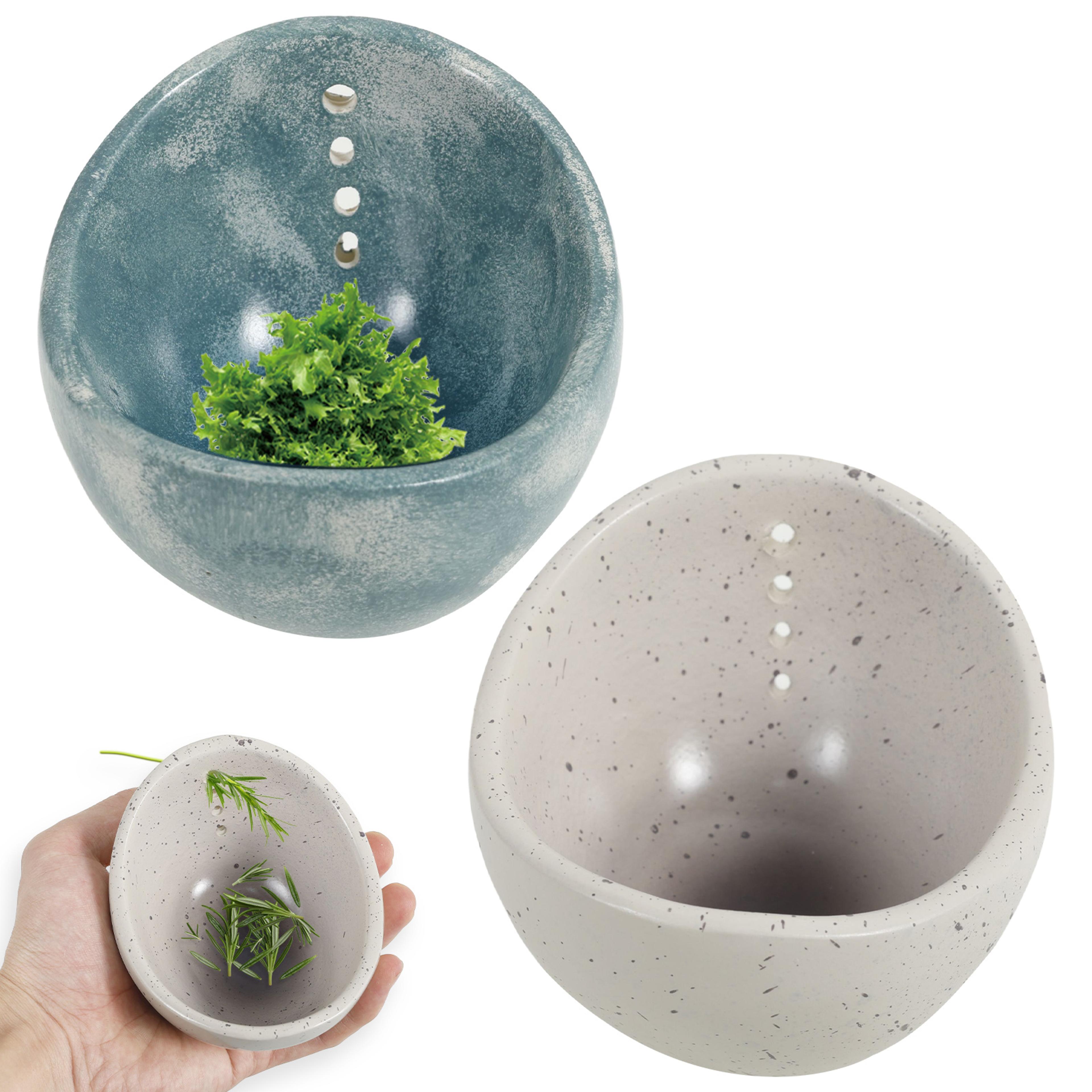 herb stripper bowl multi hole leaf peeler for cilantro & rosemary