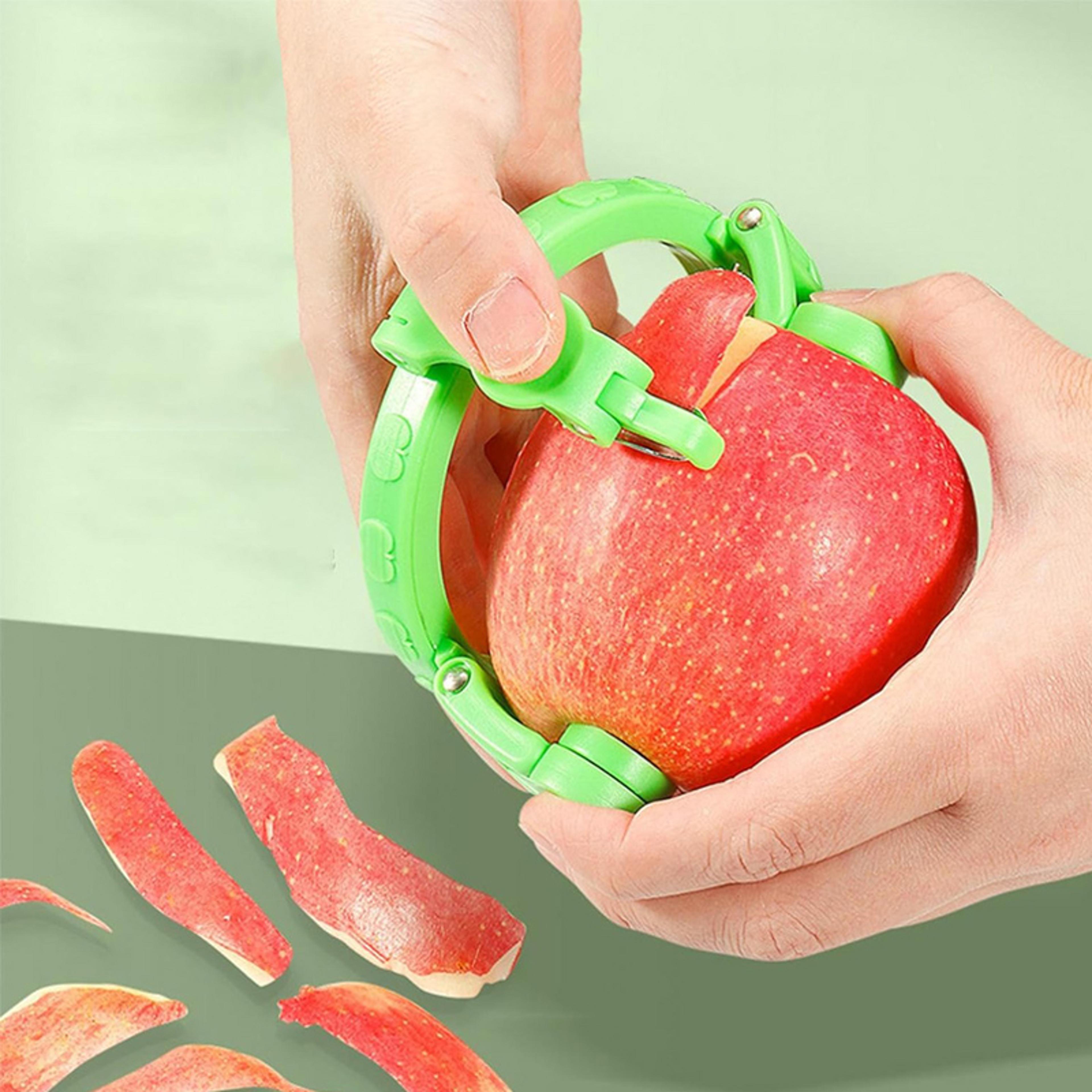 handheld apples peeler foldable manual fruit peeler tool for pears, potatoes & kiwis