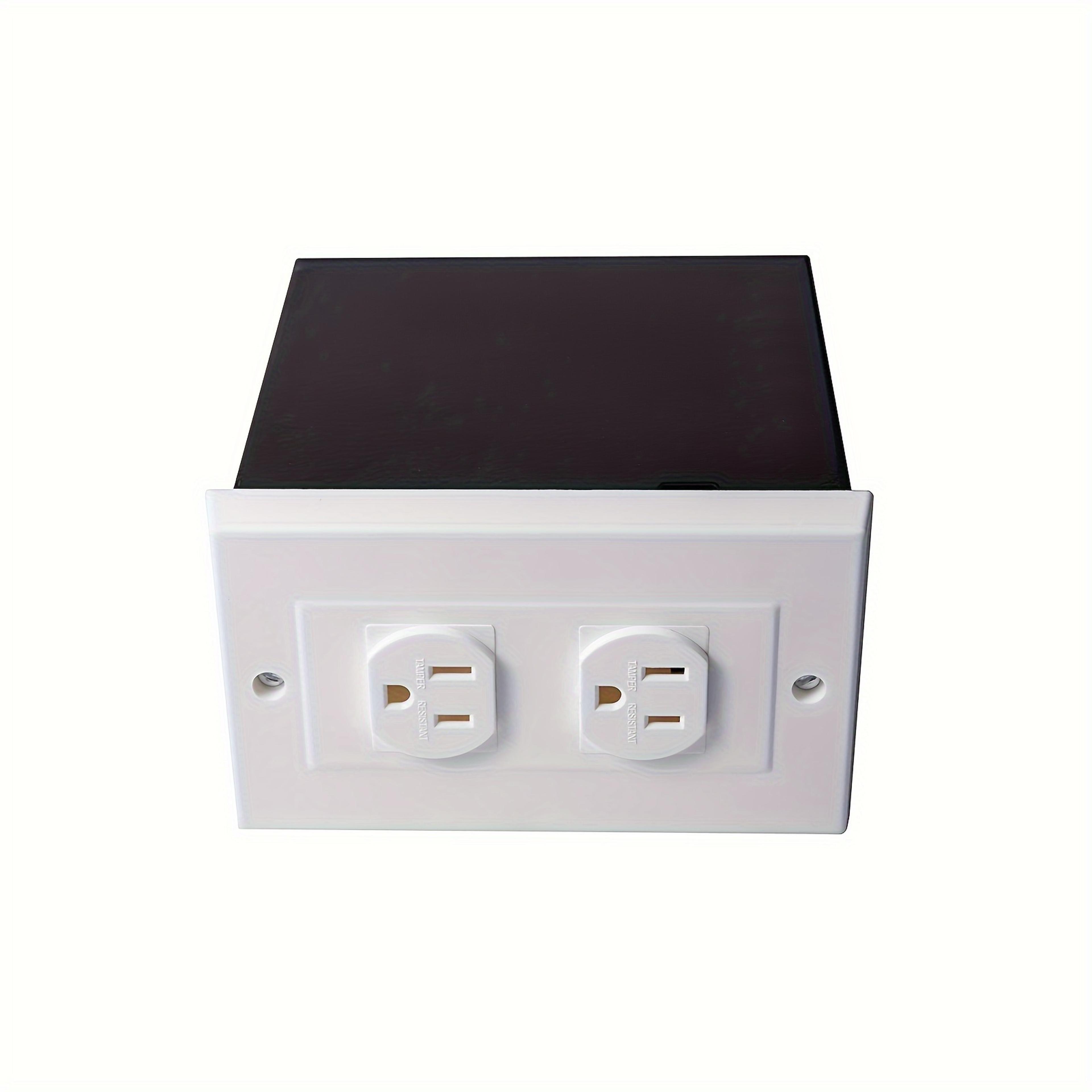 Hidden Wall Outlet Safe Box For Cash Jewelry Secret Storage 6