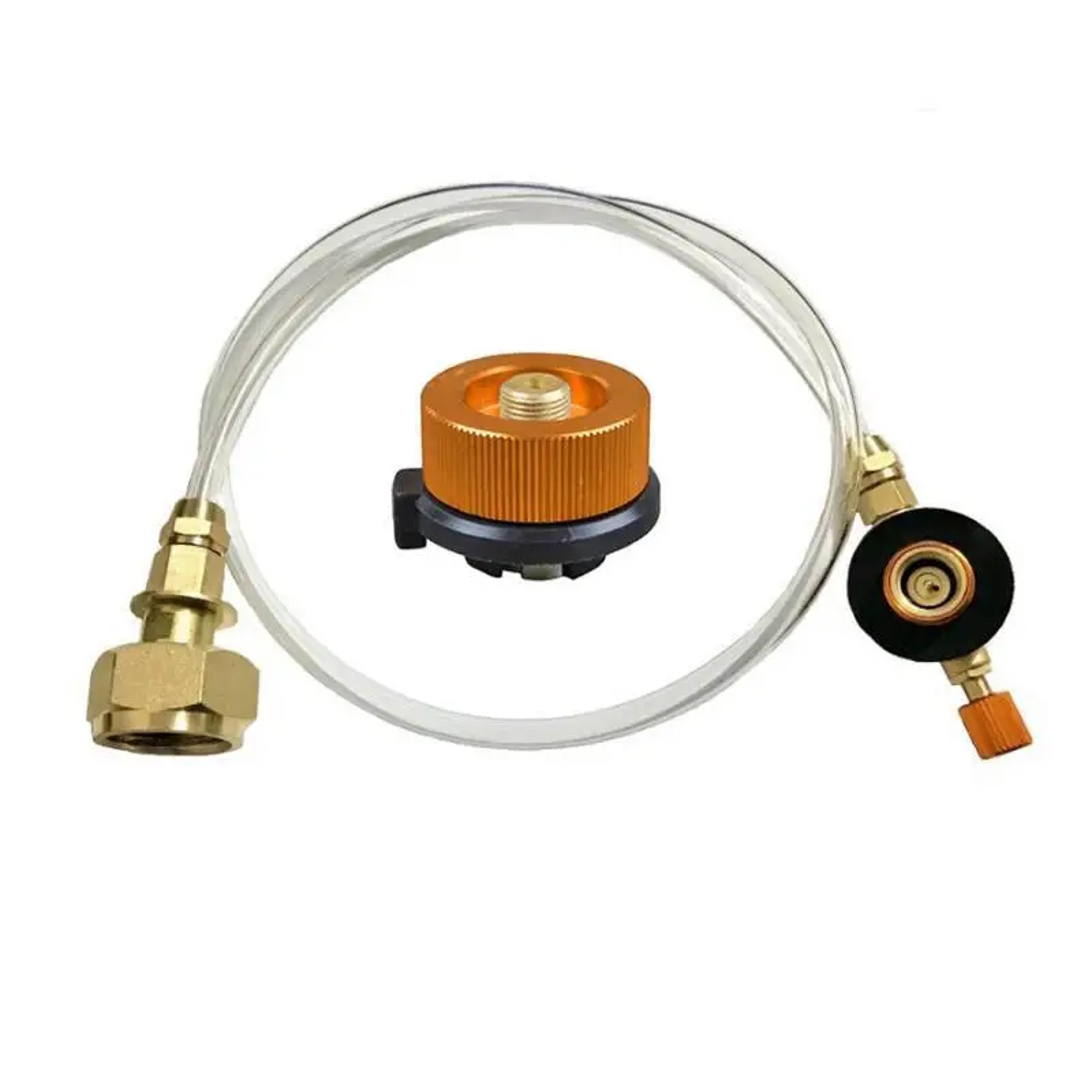 outdoor camping propane cylinder adapter & gas stove connector