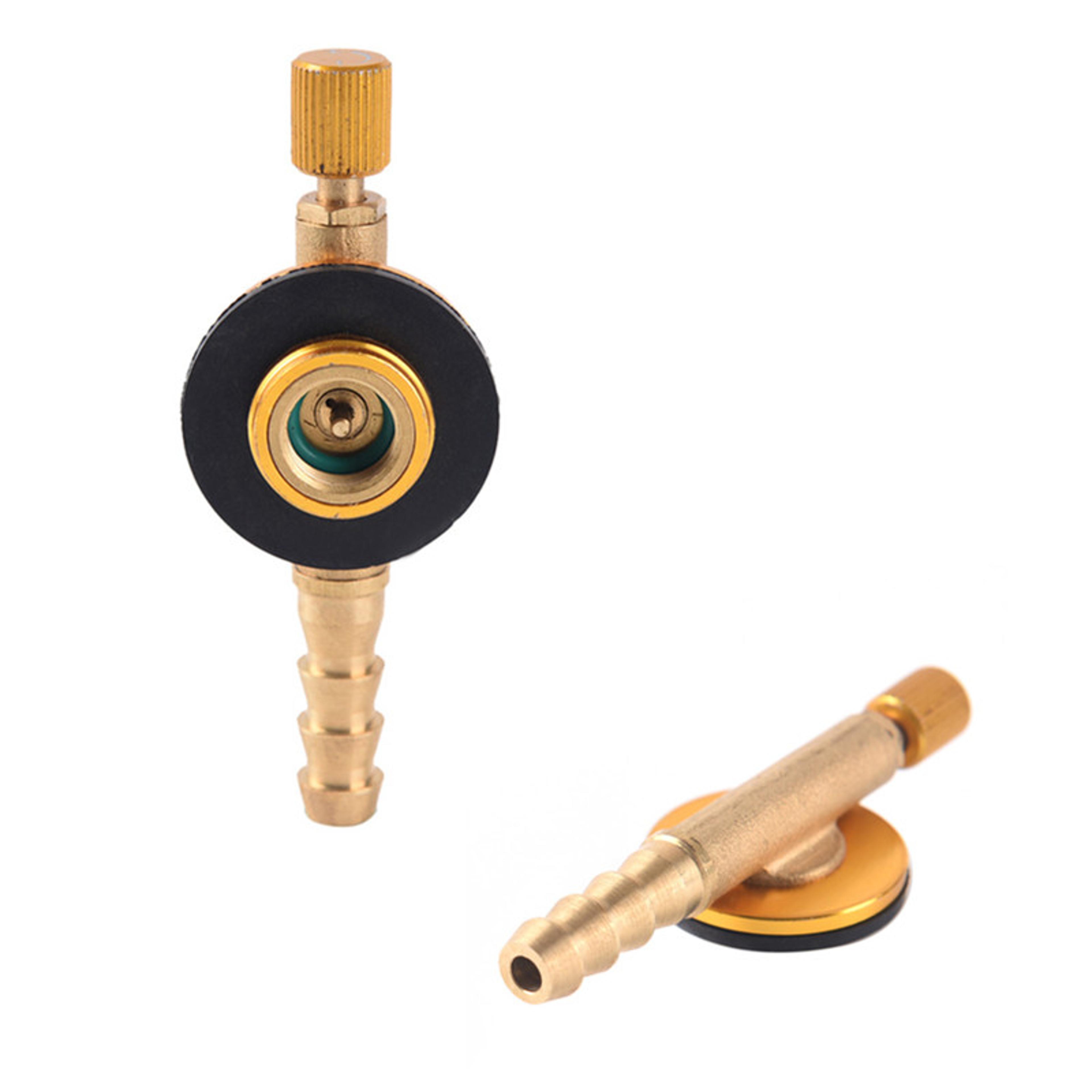 portable stainless steel camping gas stove valve adapter for safe outdoor use