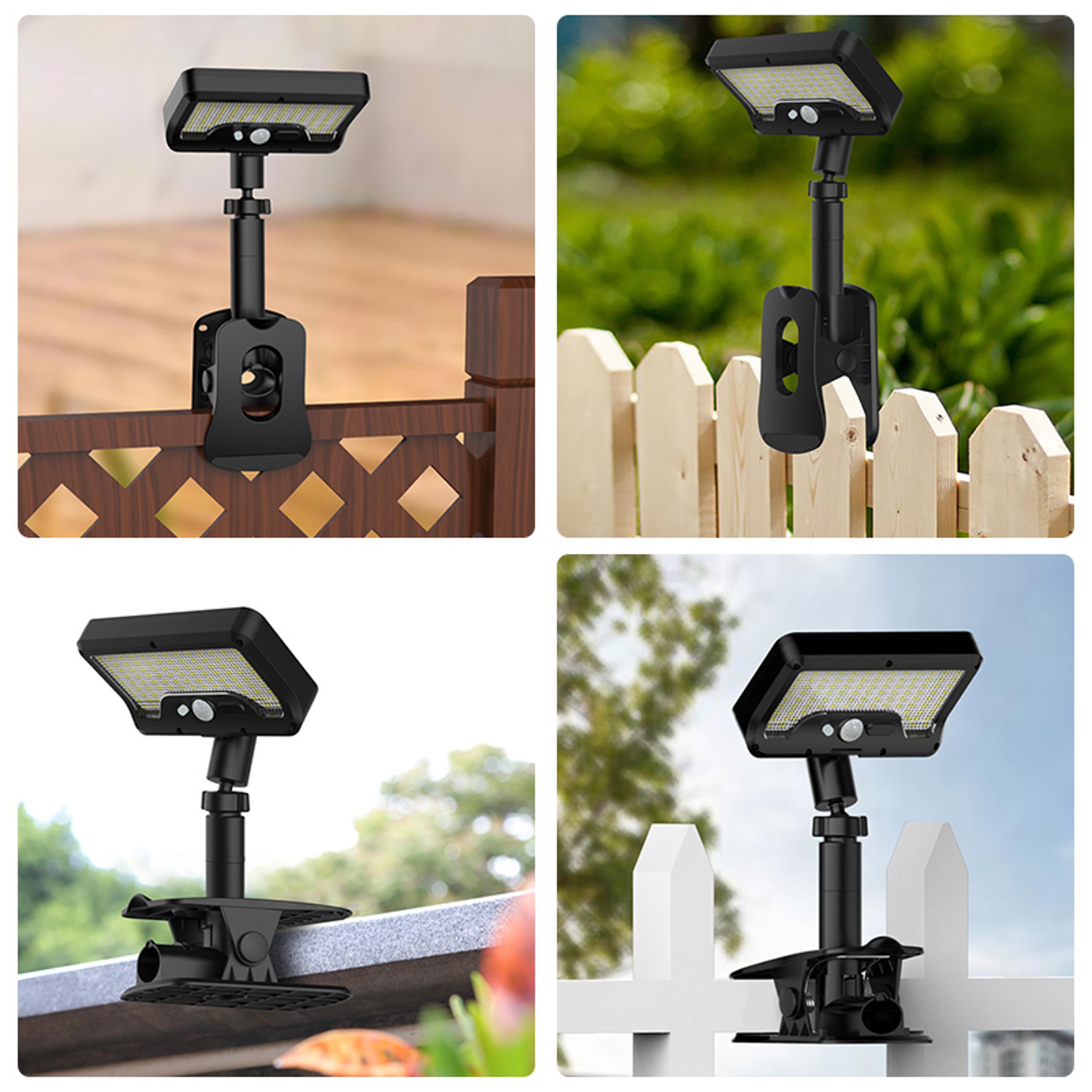 92 LED Solar Motion Sensor Light Clip On Waterproof Outdoor Security Light For Garden Fence Patio C 3